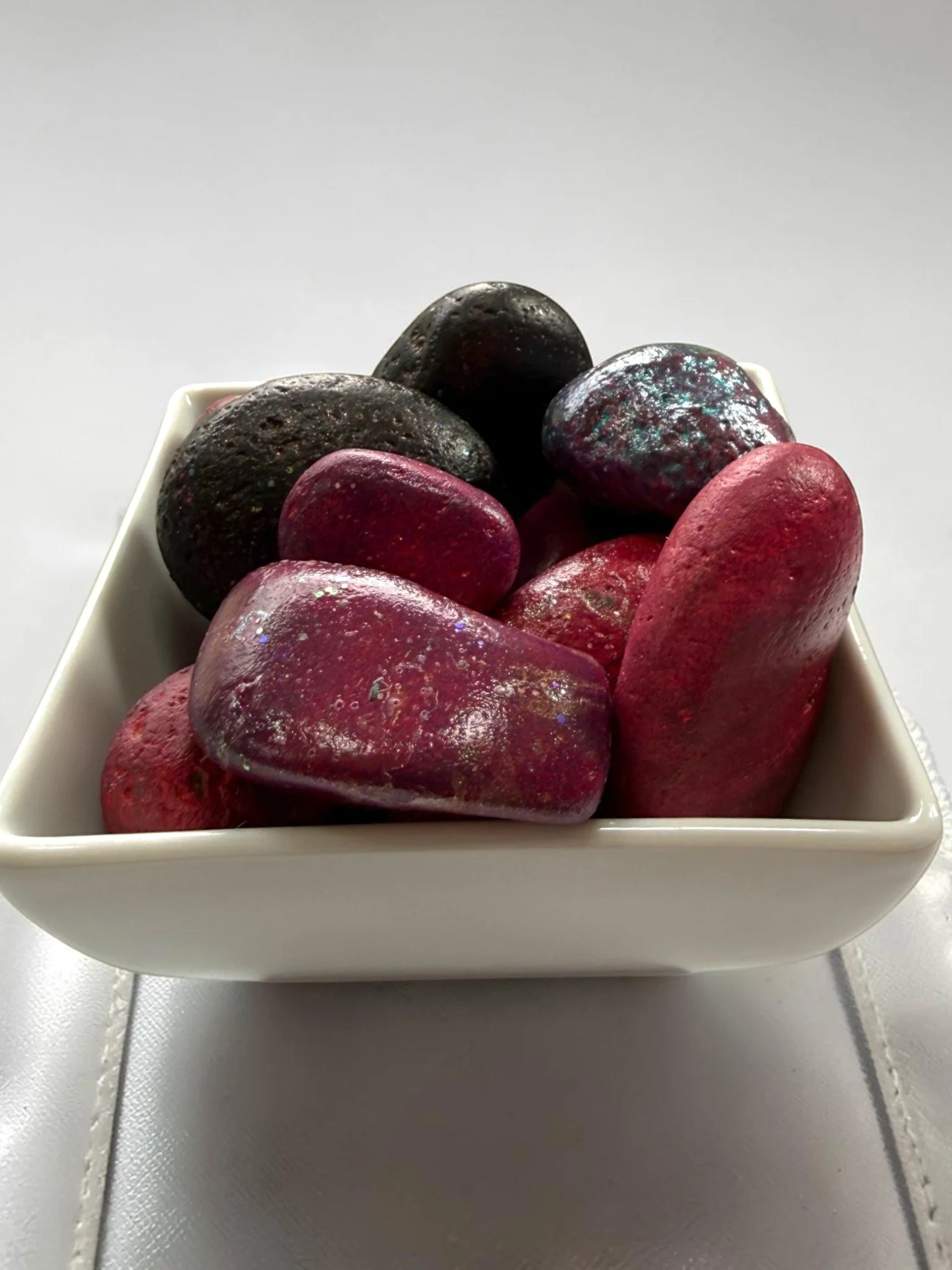 Rock Bowl 1.0: Hand-Painted River Stones