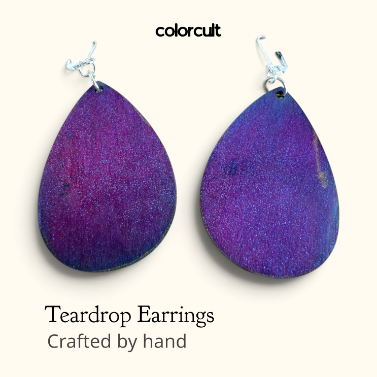 Galaxy Teardrop Earrings