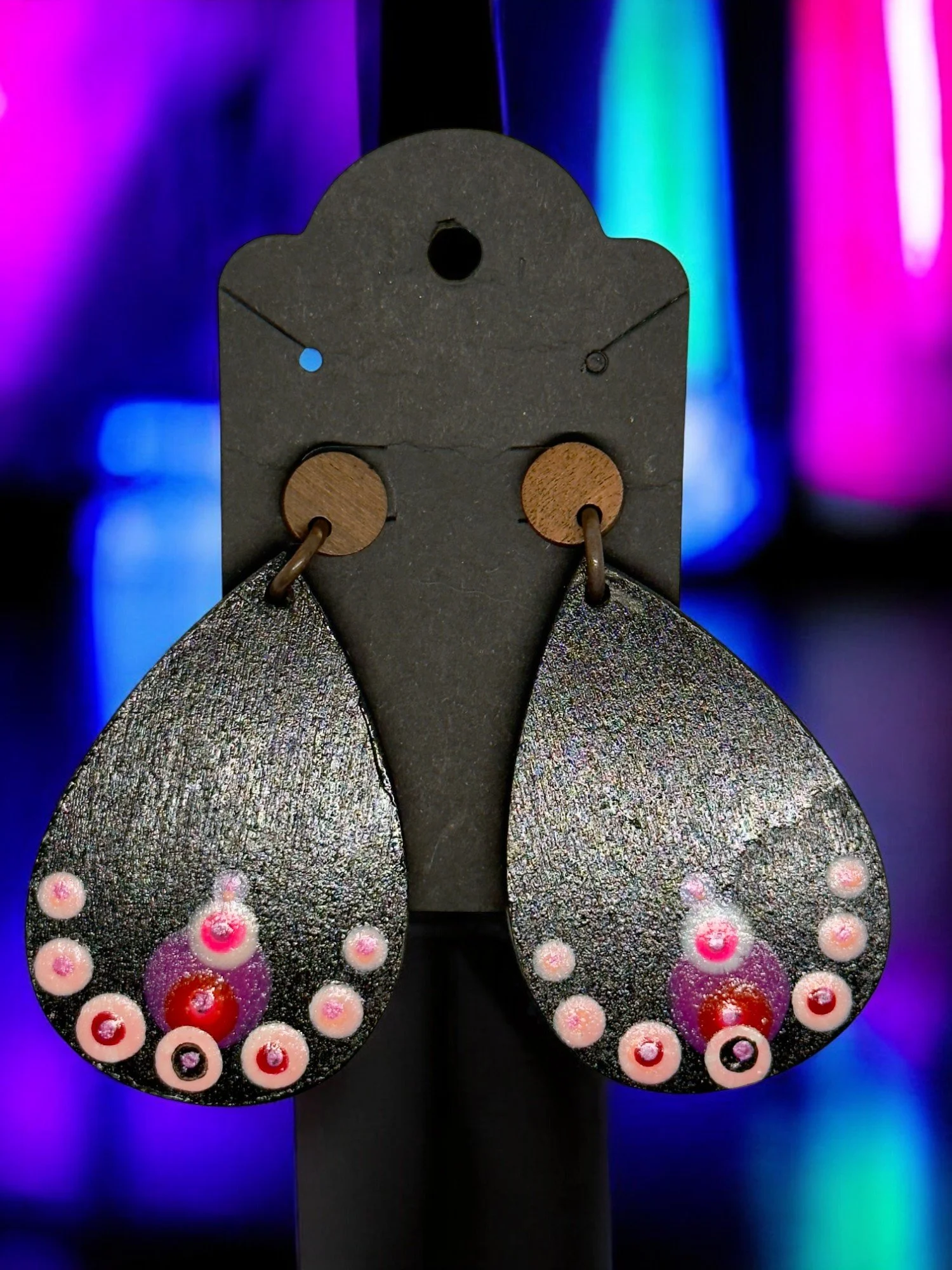 Celebrate Mandala Teardrop Earrings by Color Cult