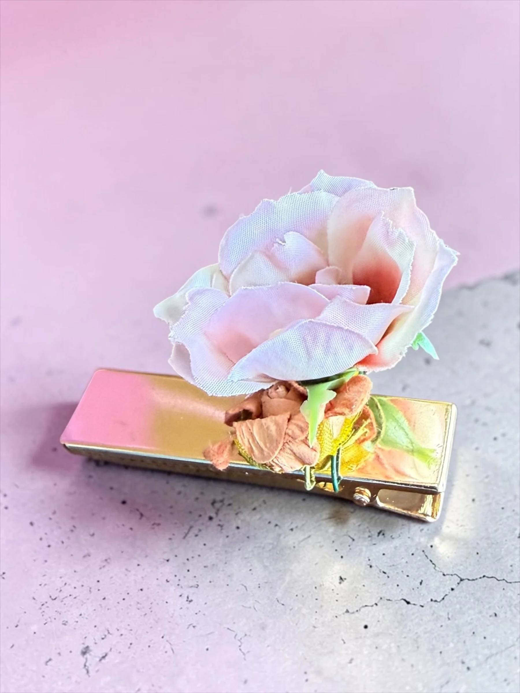 Wild Rose Hair Clip - Gold (4).JPG