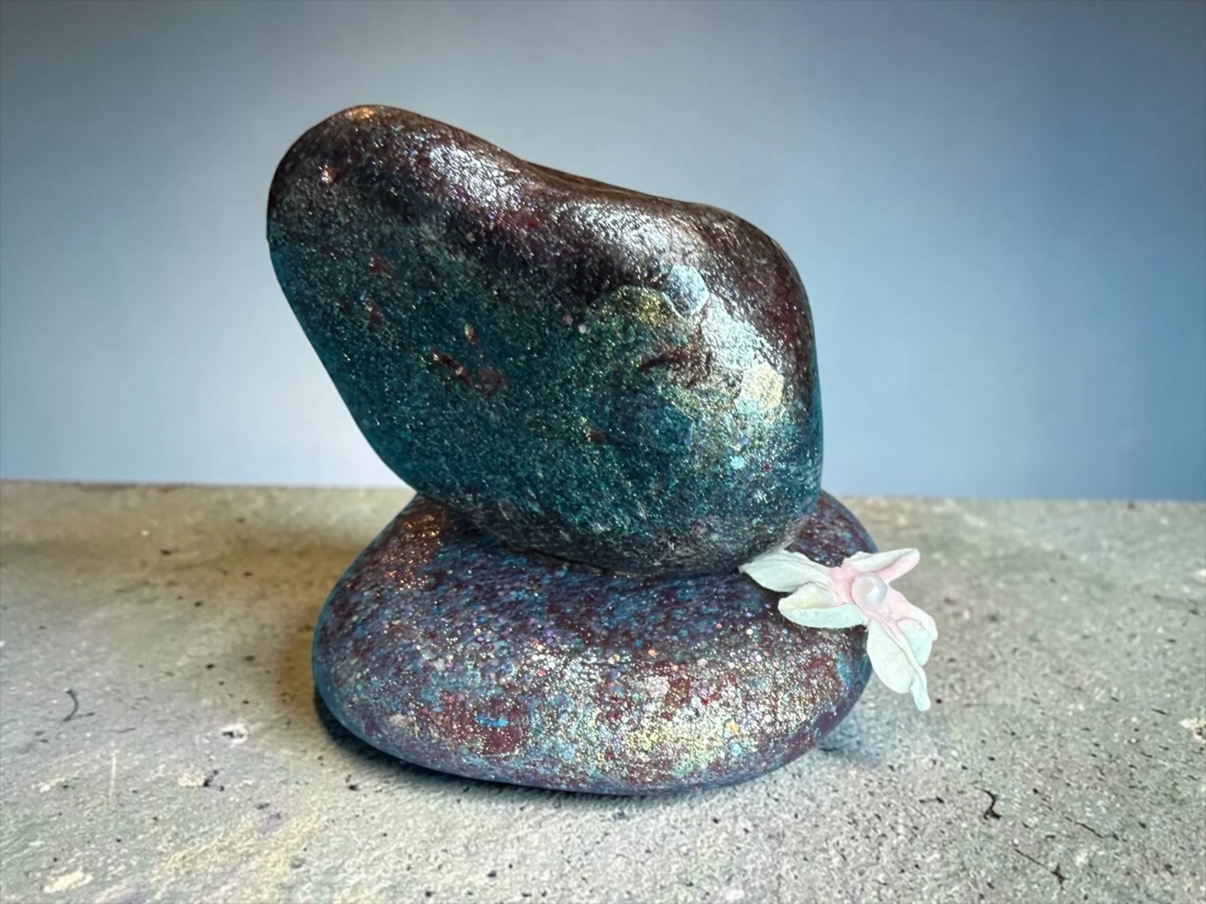 Hand-Painted Cairn - Whimsy (5).JPG