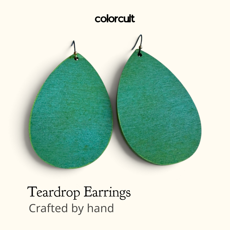 Jaded Teardrop Earrings