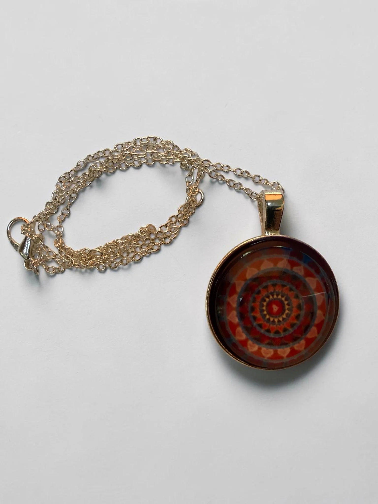 Tranquil Mandala Pendant Necklace