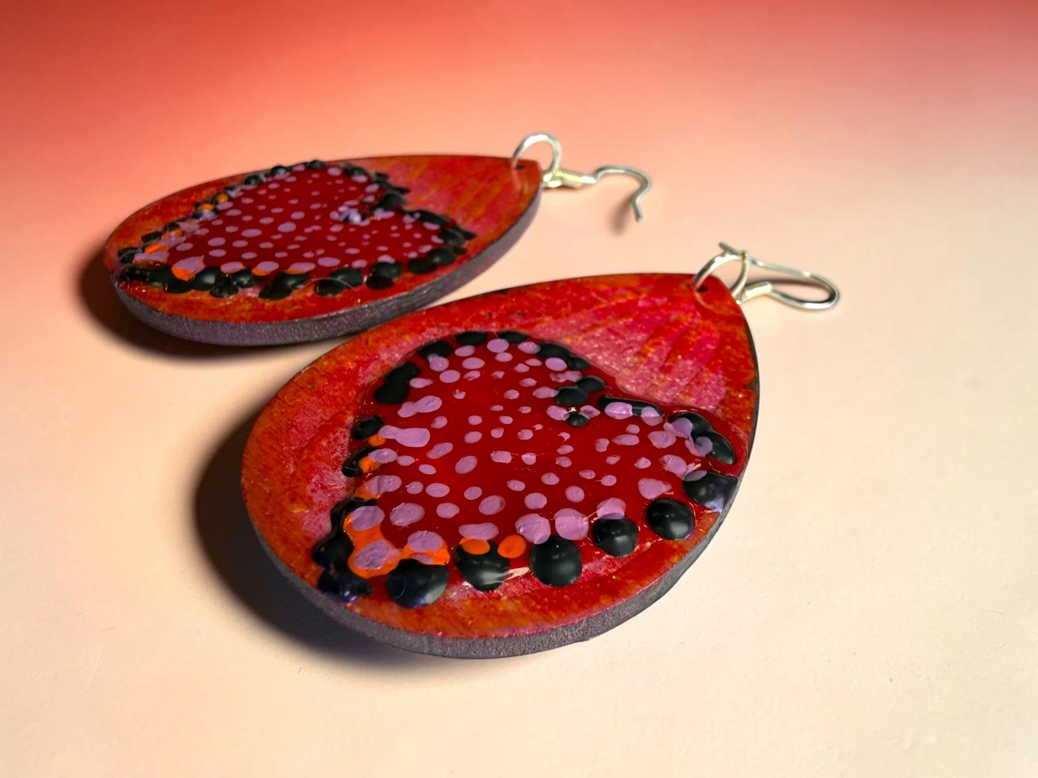 Betty Teardrop Earrings by Color Cult
