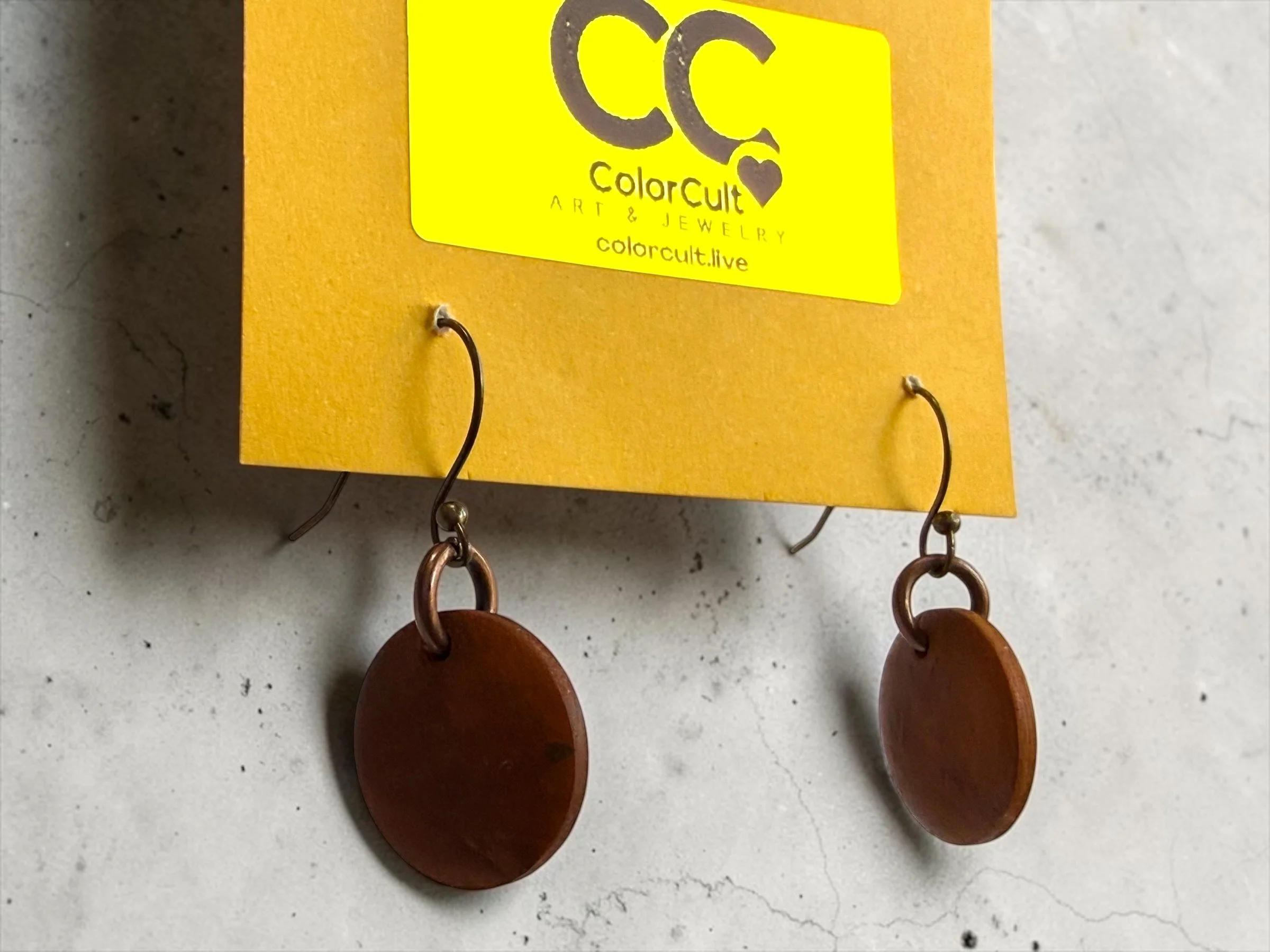 Fawn Bronze Color Pop Earrings (1).JPG