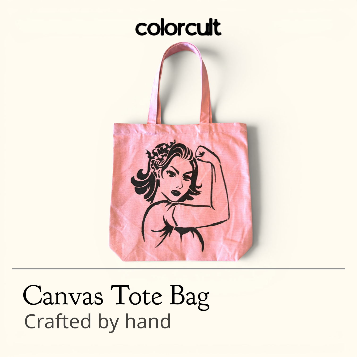 Hand-Painted Boss Betty Bag