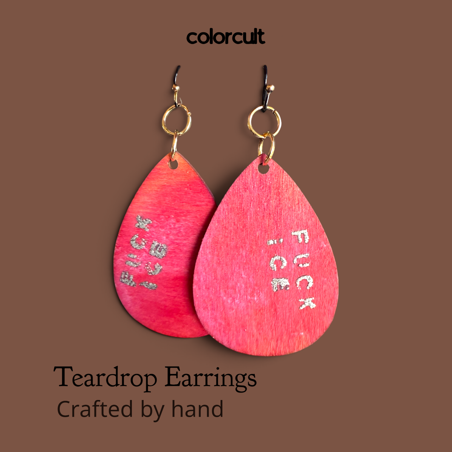 Activist Teardrop Earrings - magestapo UNO