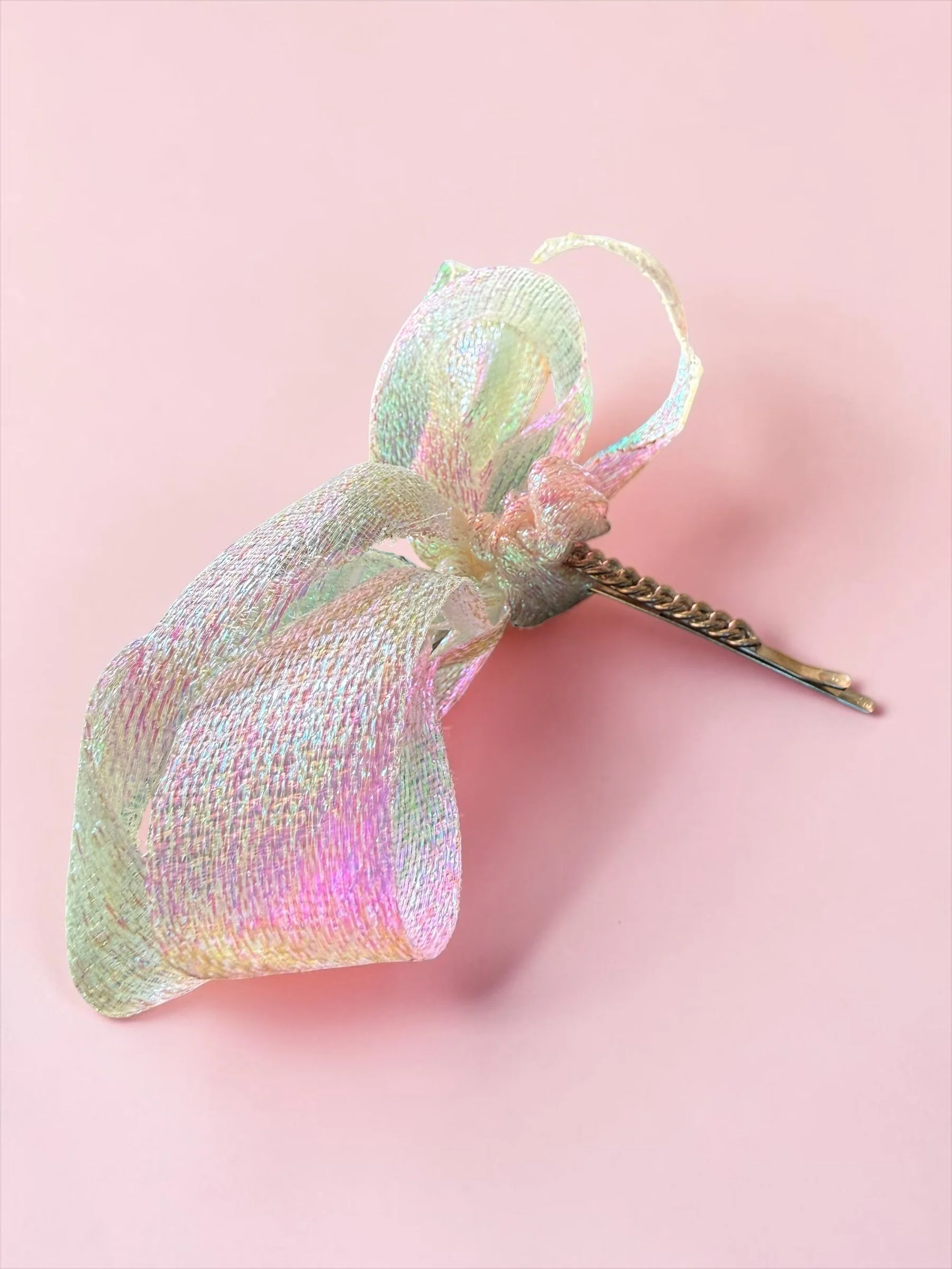 Iridescent Bow on Bobby (6).JPG