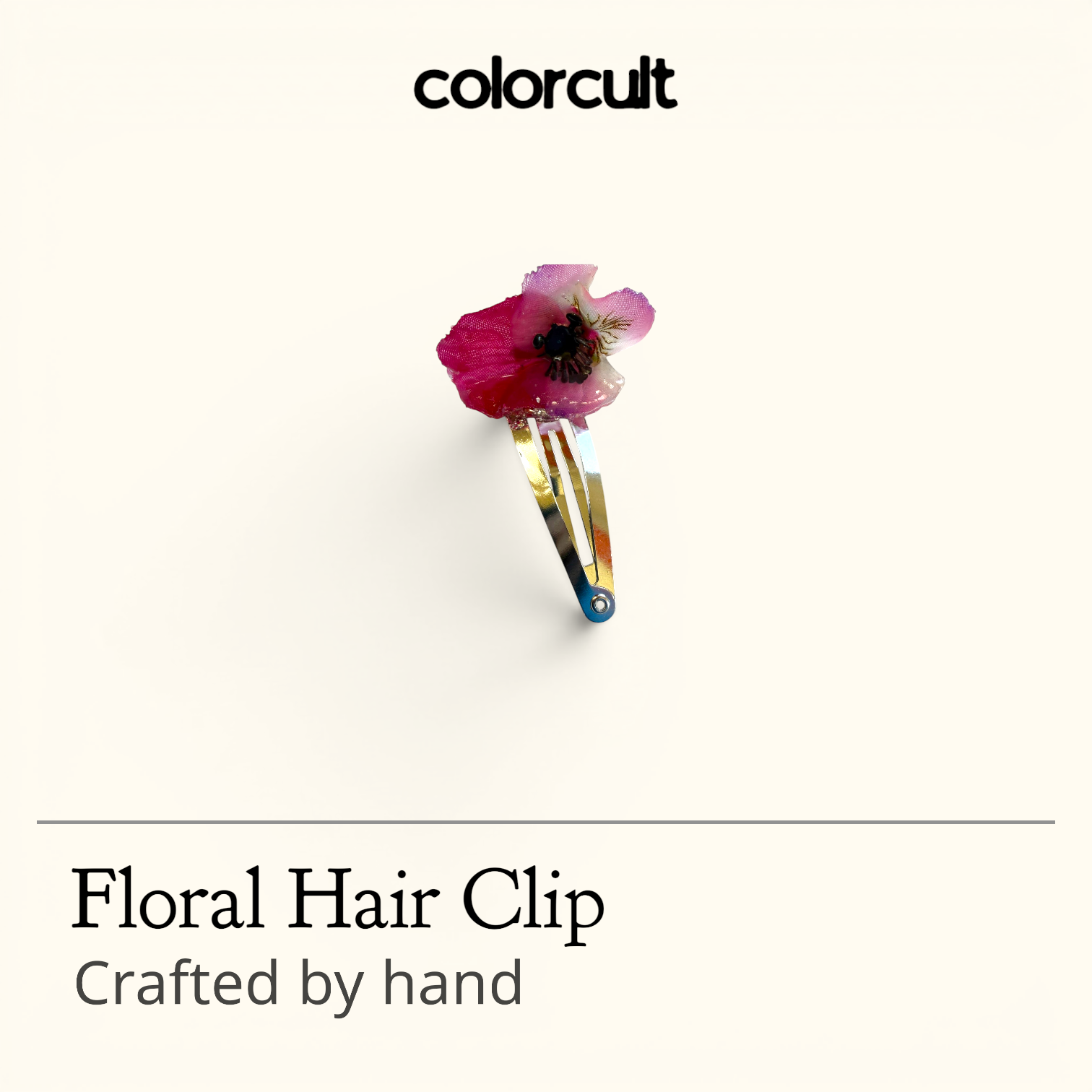Flower Hair Clip #9