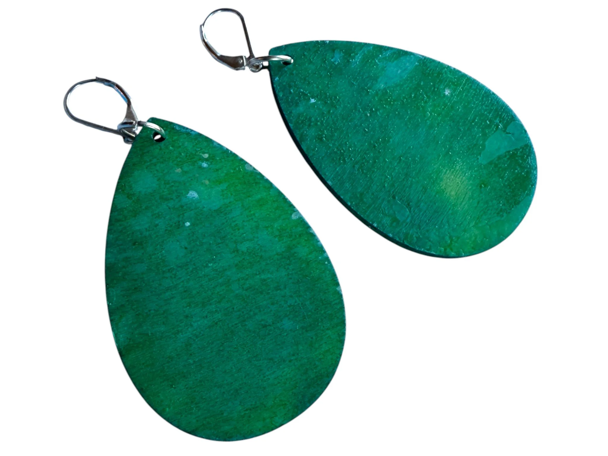 Verdant Teardrop Earrings by Color Cult