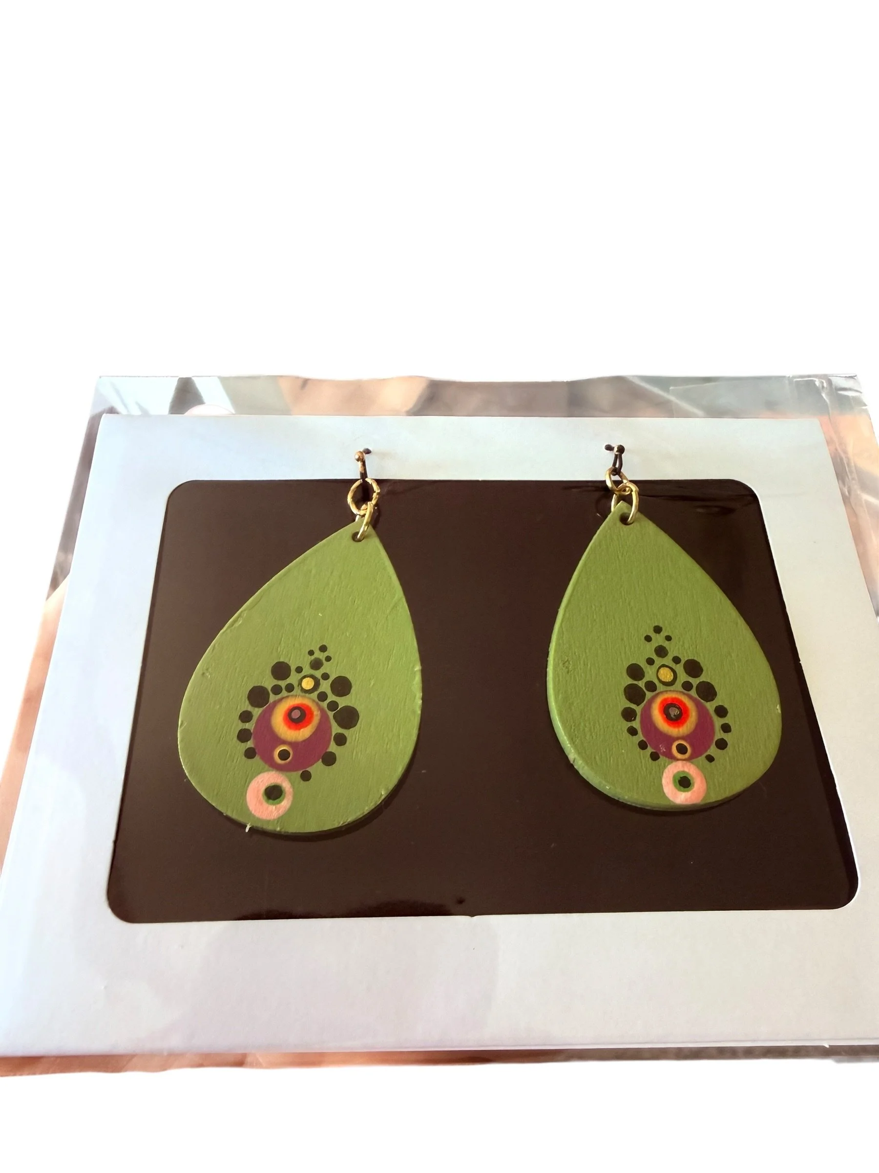 Munnar Teardrop Earrings by Color Cult