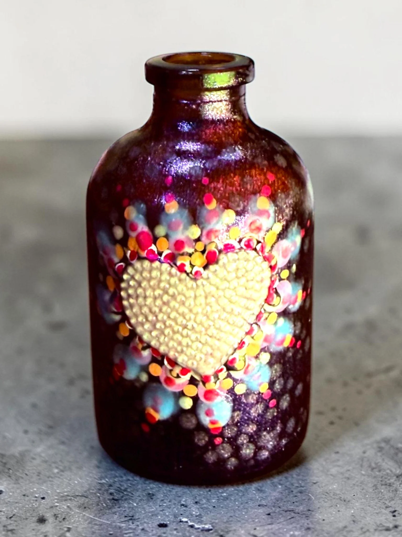 Heart Glow Small Bud Bottle