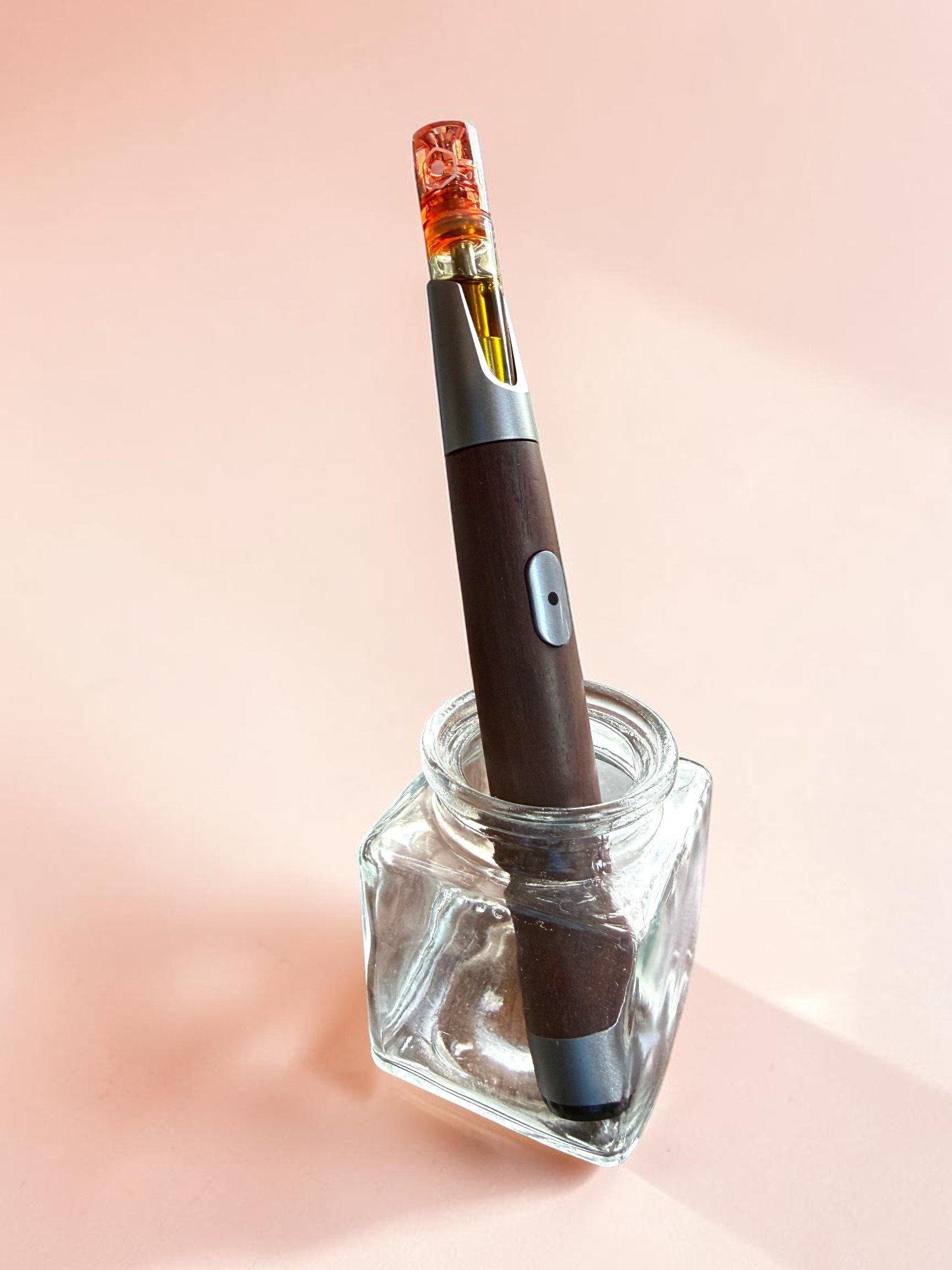 The Buddy System: Handcrafted Wooden Vape Pen & Holder
