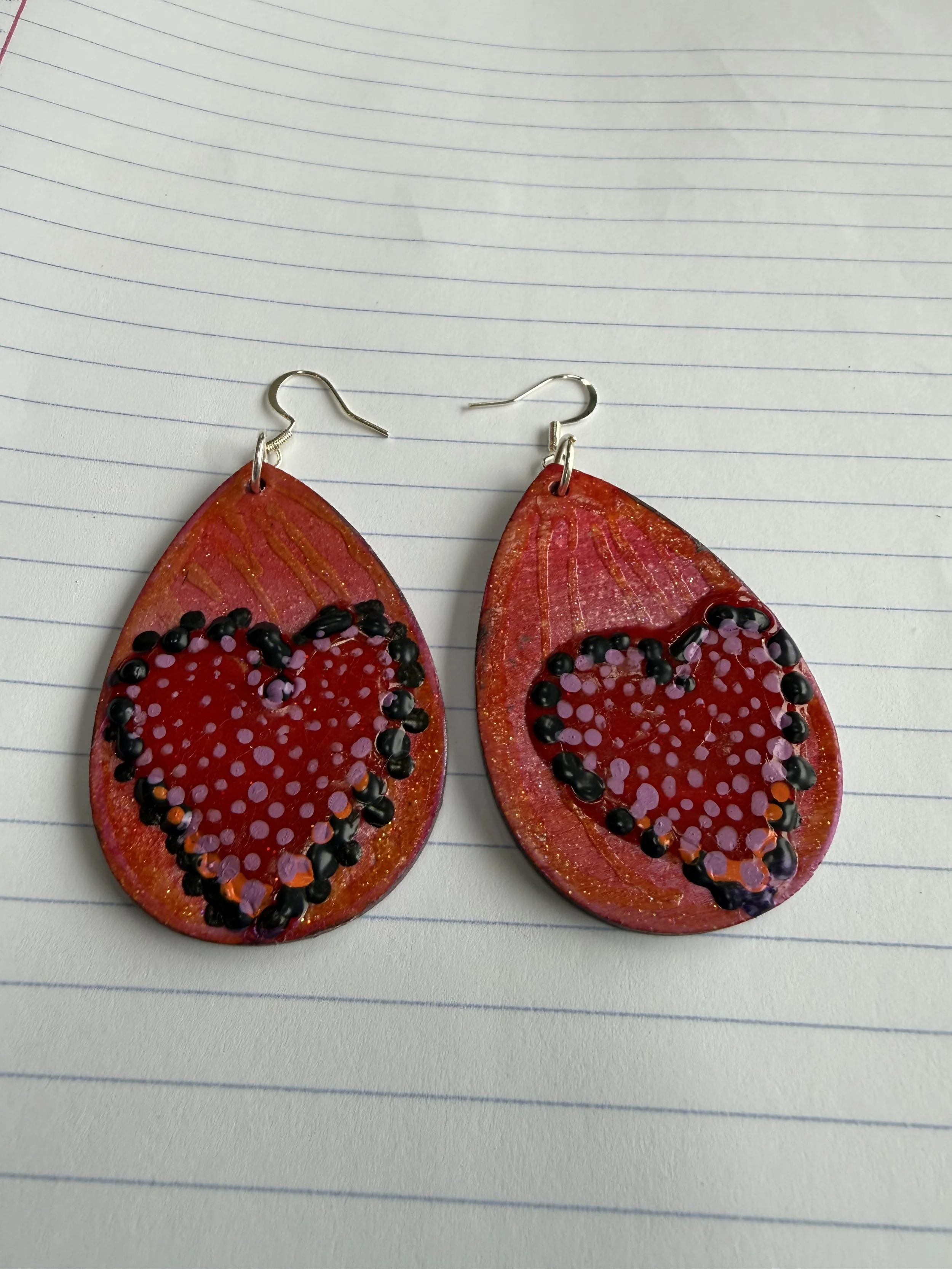 Betty Teardrop Earrings by Color Cult