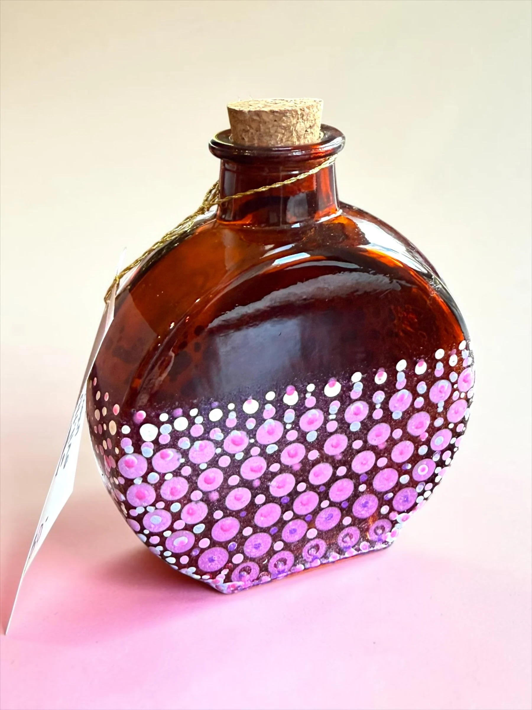 Amber Glass Art Jar by Color Cult (7).JPG