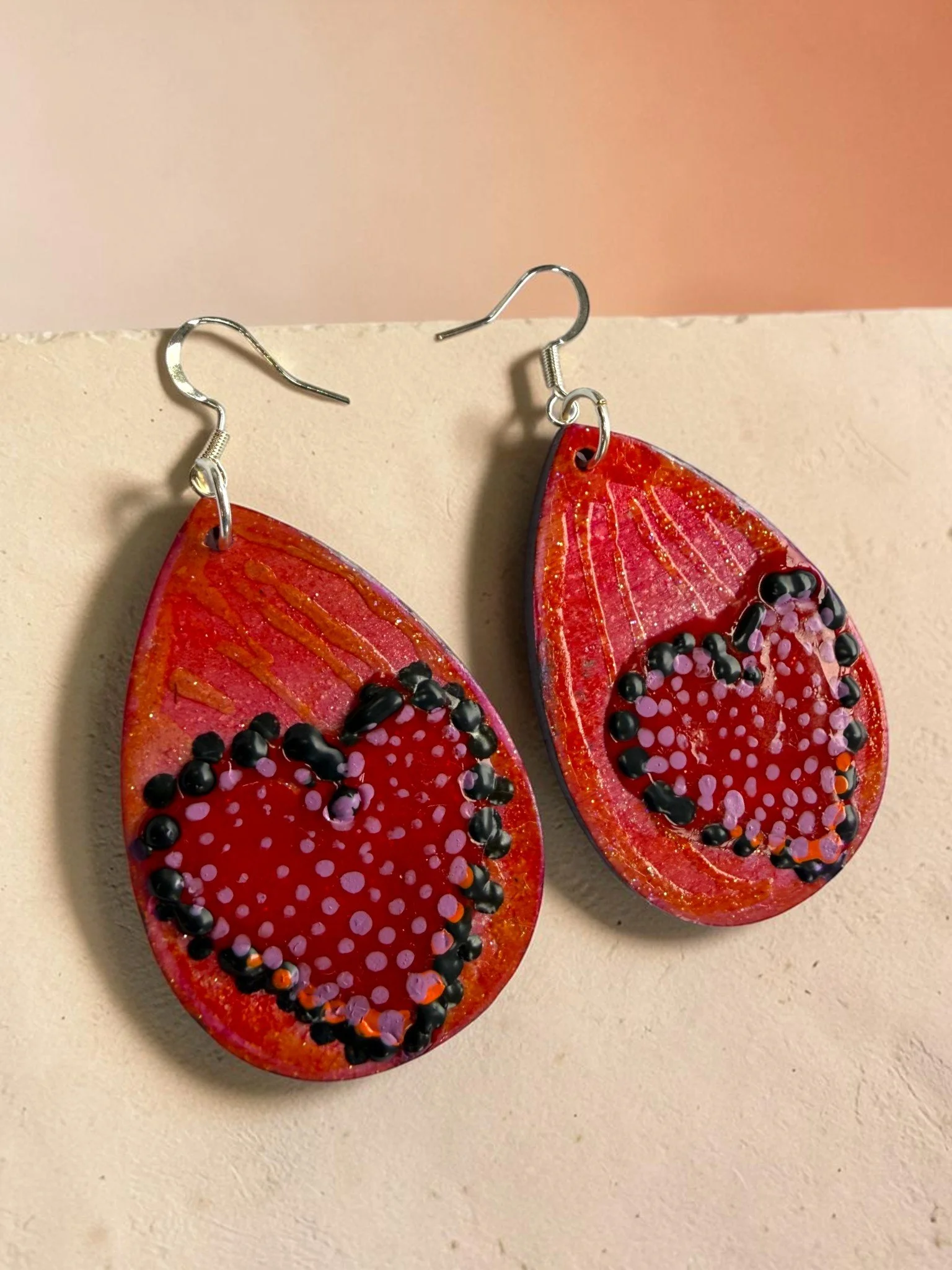 Betty Teardrop Earrings by Color Cult