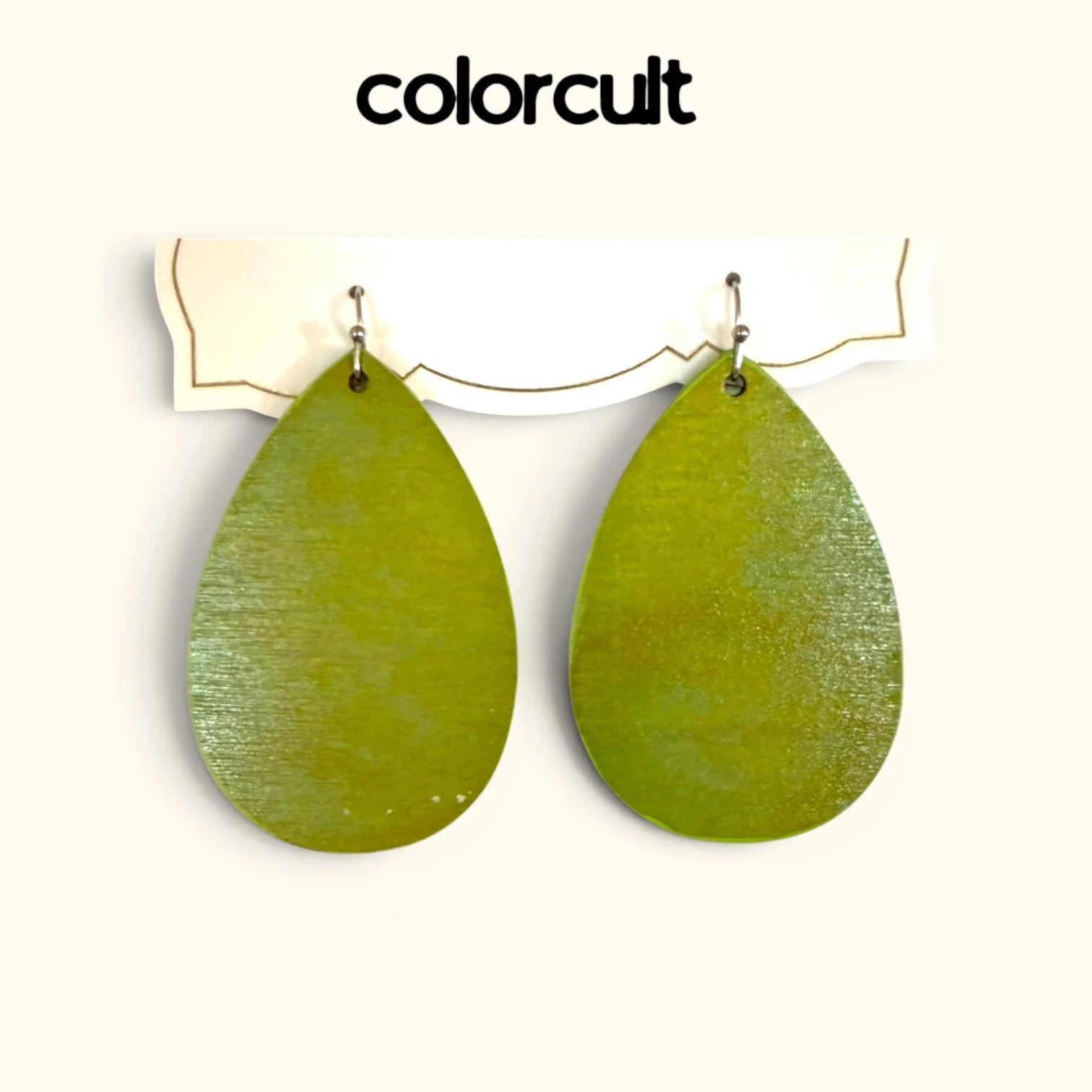Fern Teardrop Earrings