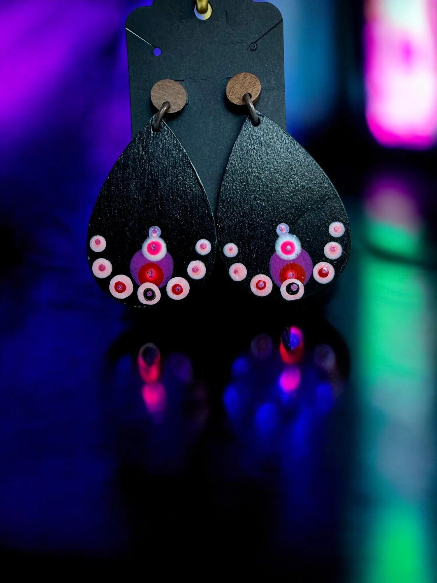 Celebrate Mandala Teardrop Earrings by Color Cult