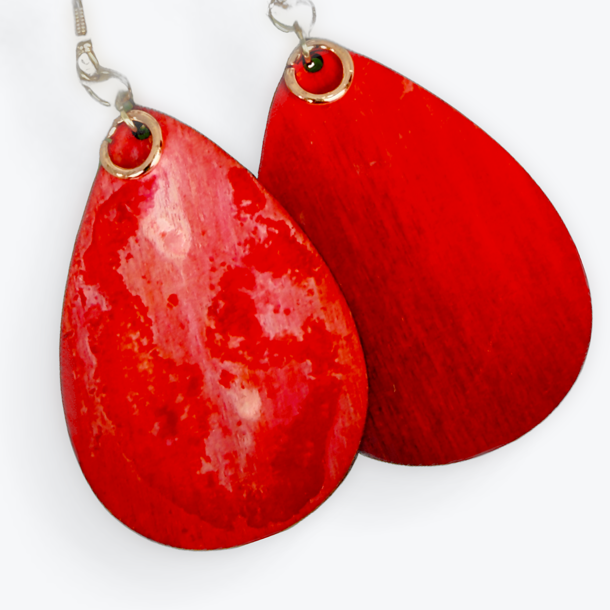Inferno Teardrop Earrings by Color Cult