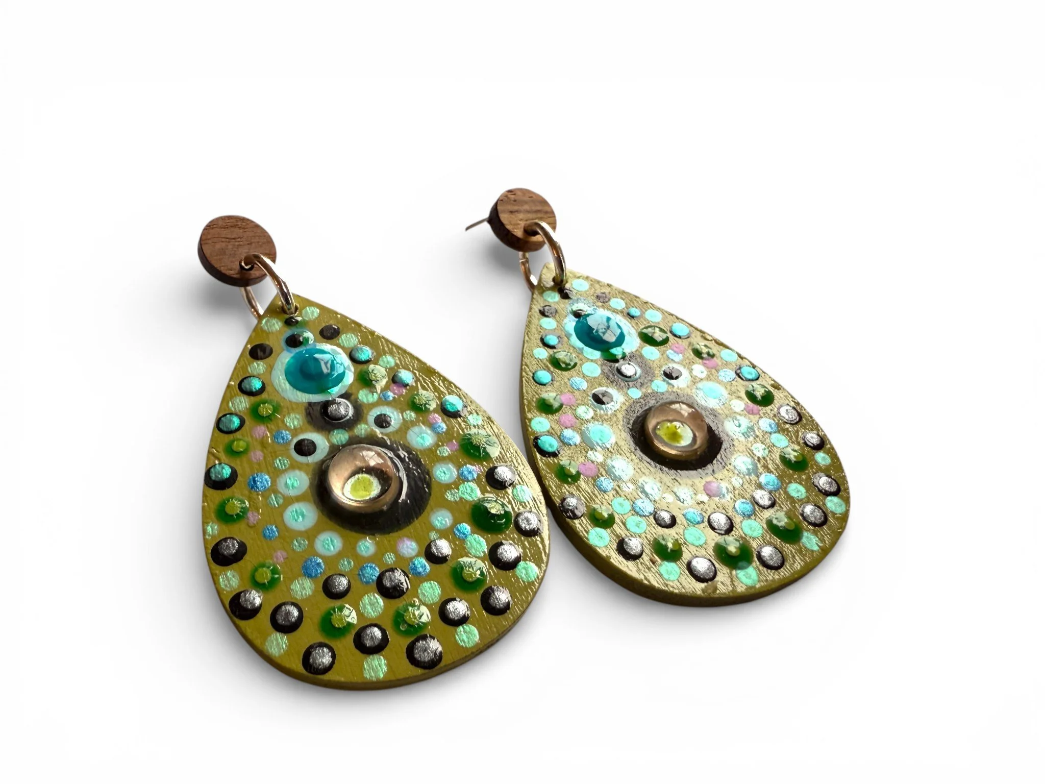 Harmony Teardrop Earrings by Color Cult