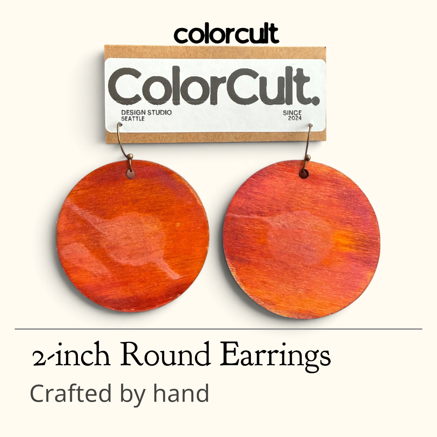 Fuego - 2" Earrings