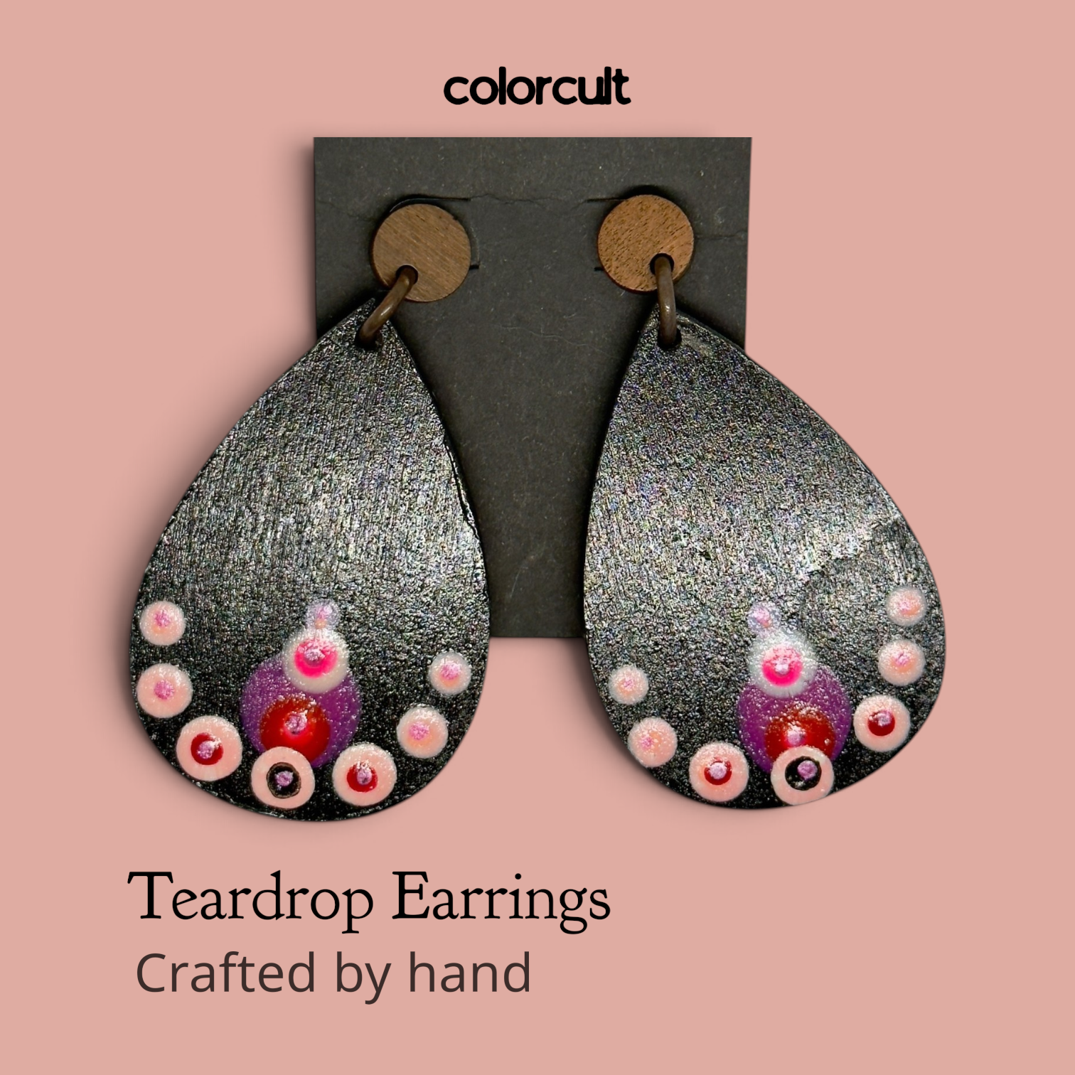 Celebrate Mandala Teardrop Earrings