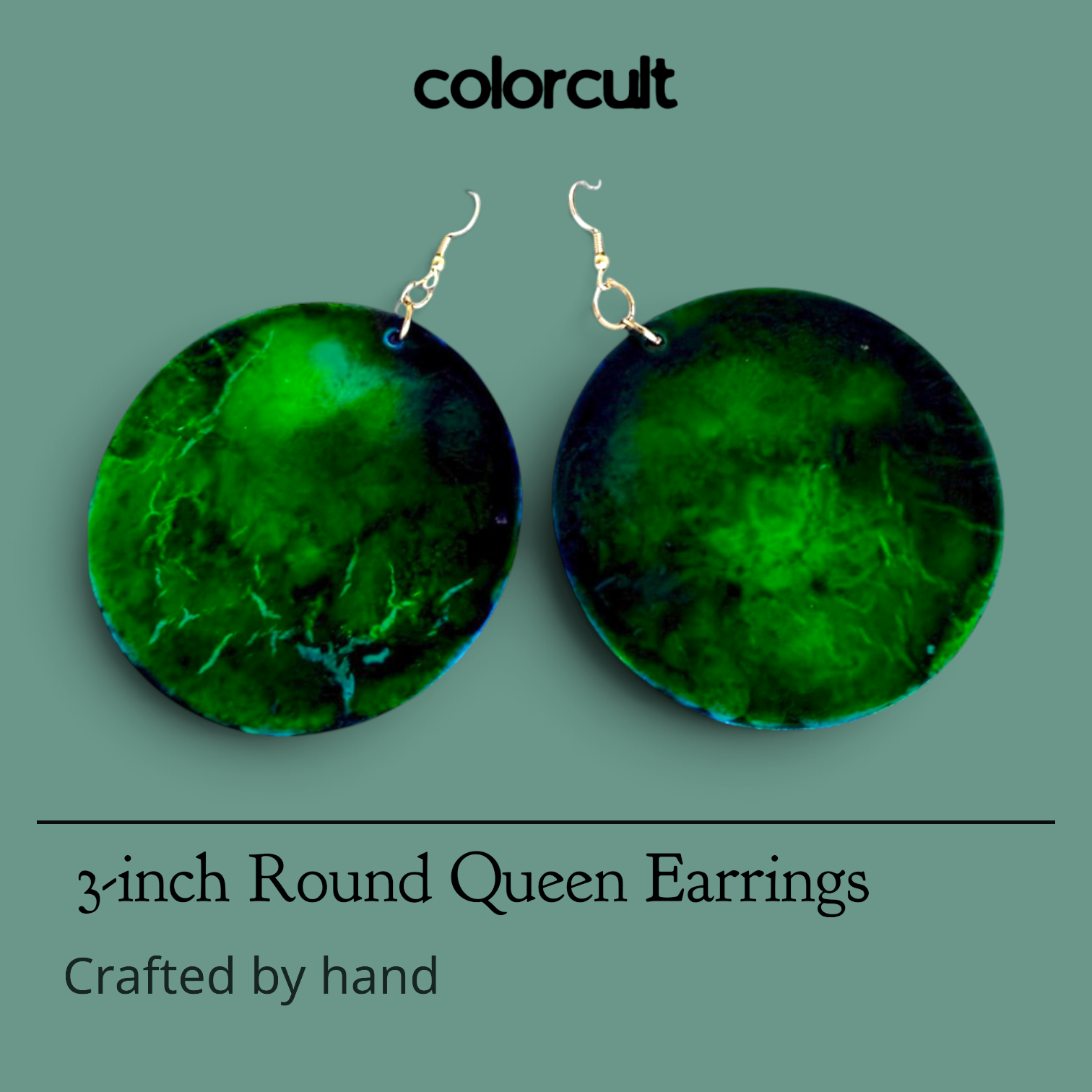 Fern Frond Queen Earrings