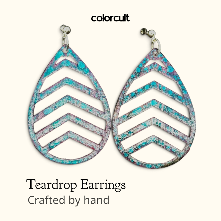 Cameo2 Teardrop Earrings