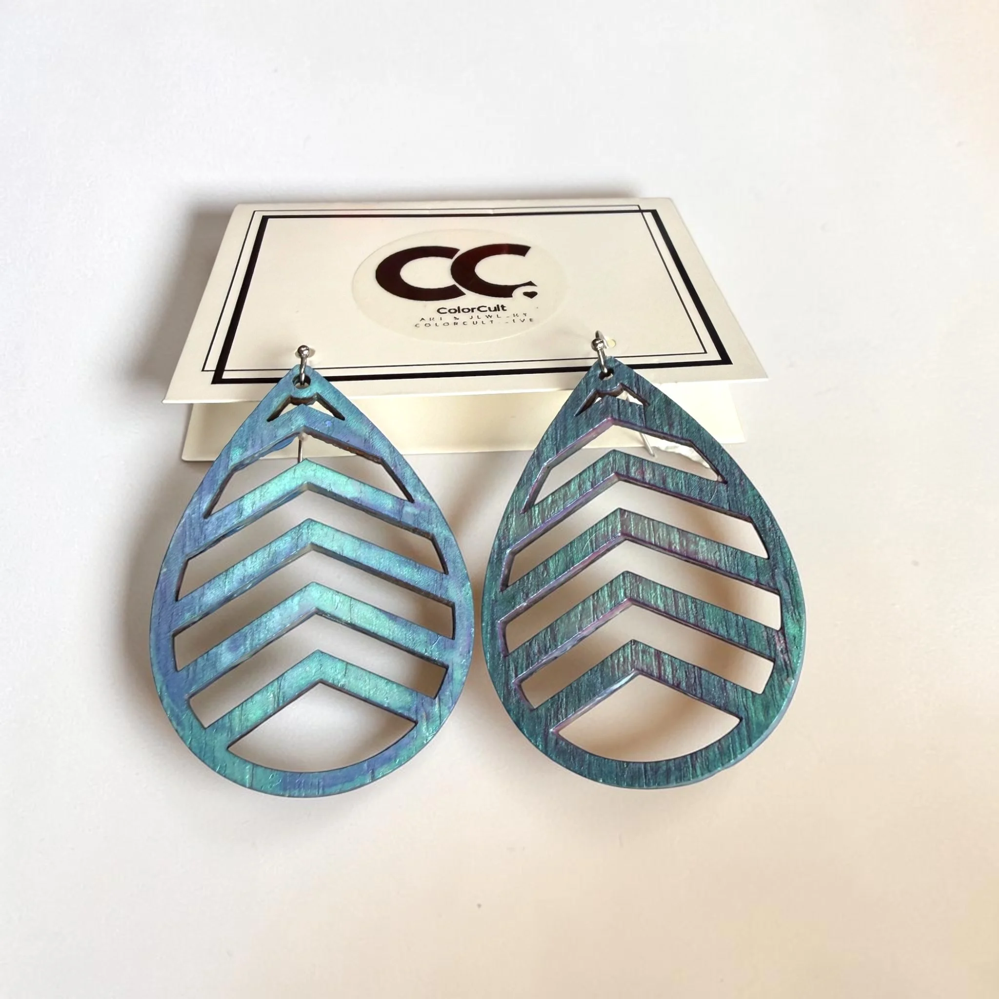 Cameo Teardrop Earrings #11