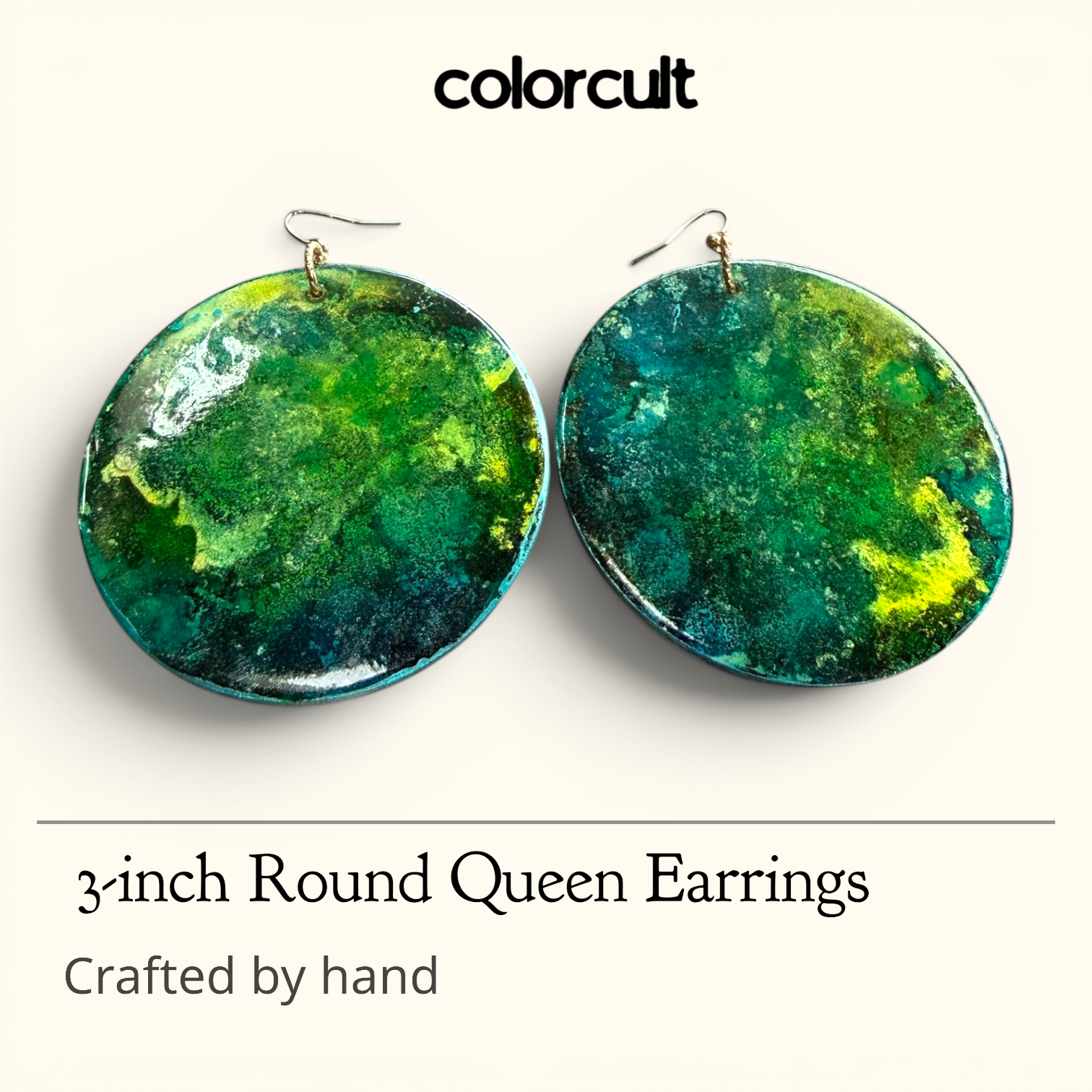 Rainforest Glow: Queen Earrings