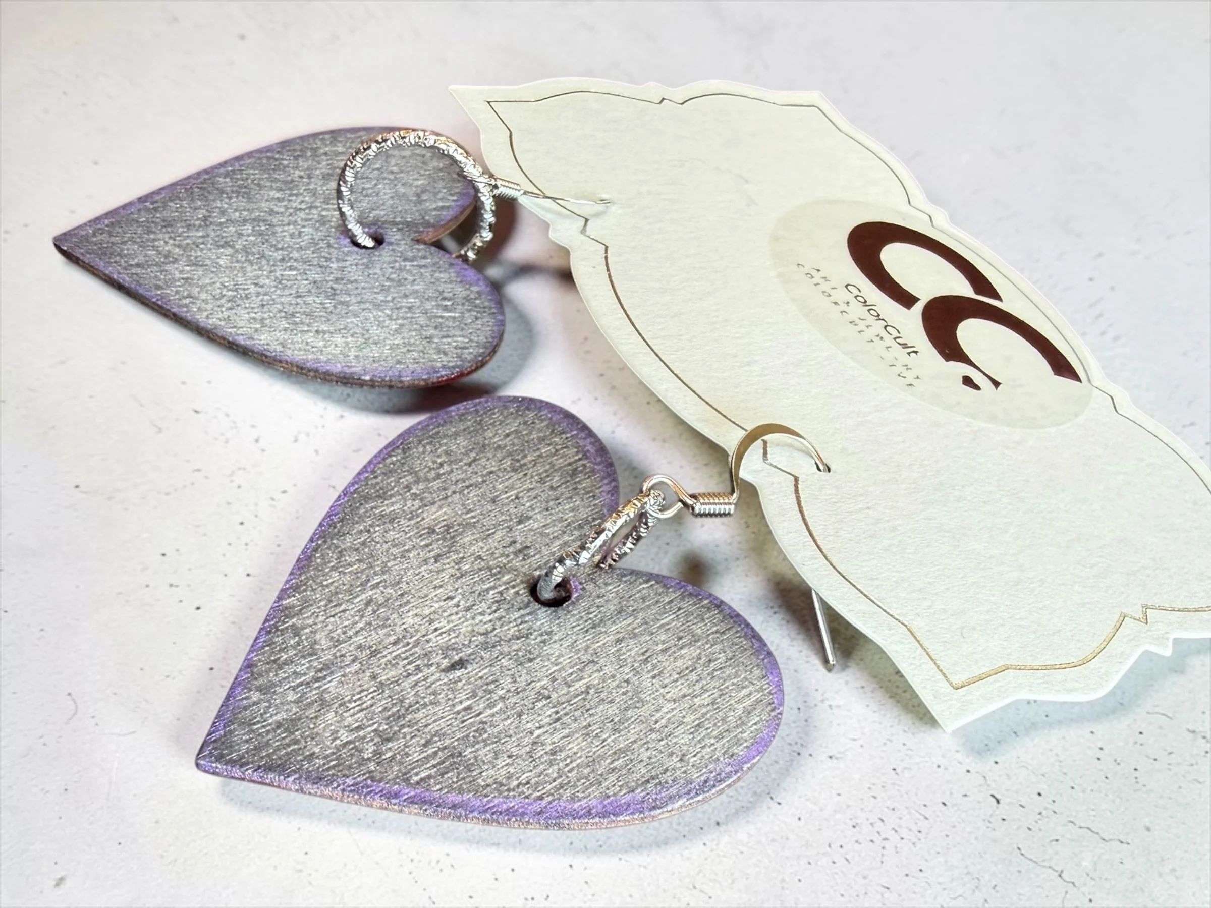 Reversible Romance Red Rustic Heart Earrings (4).JPG