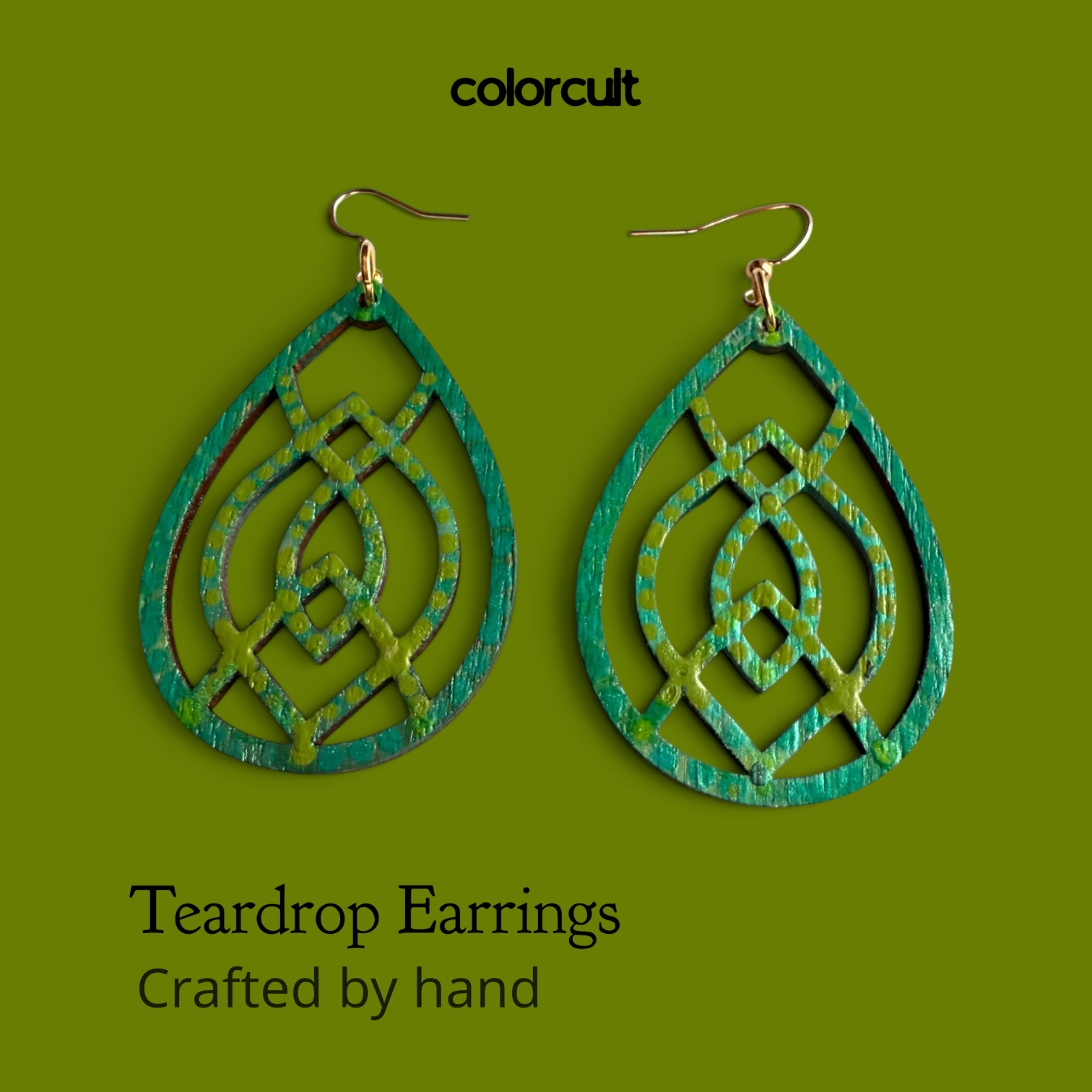 Lumina Cameo Teardrop Earrings