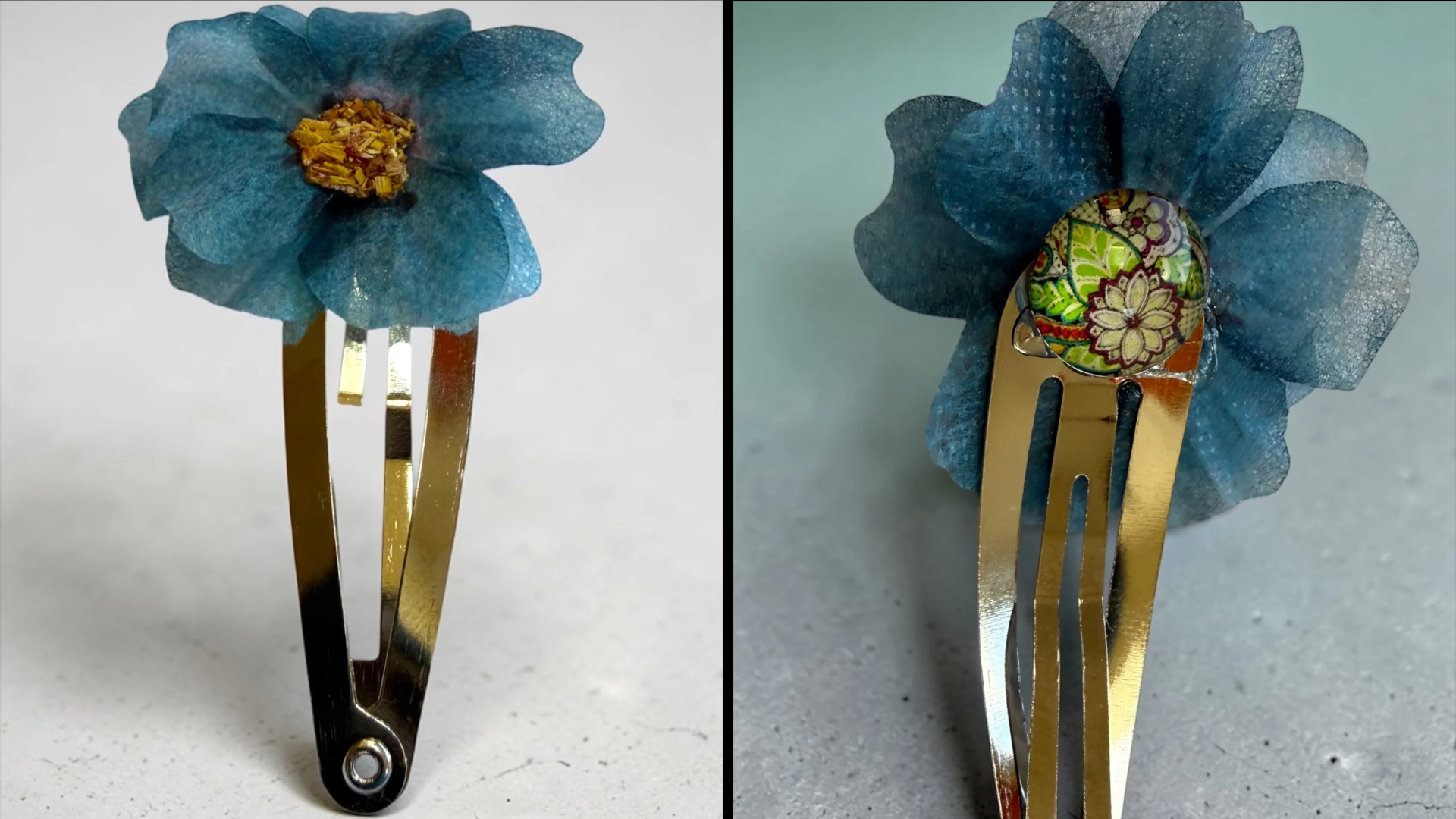 Flower Hair Clip #2
