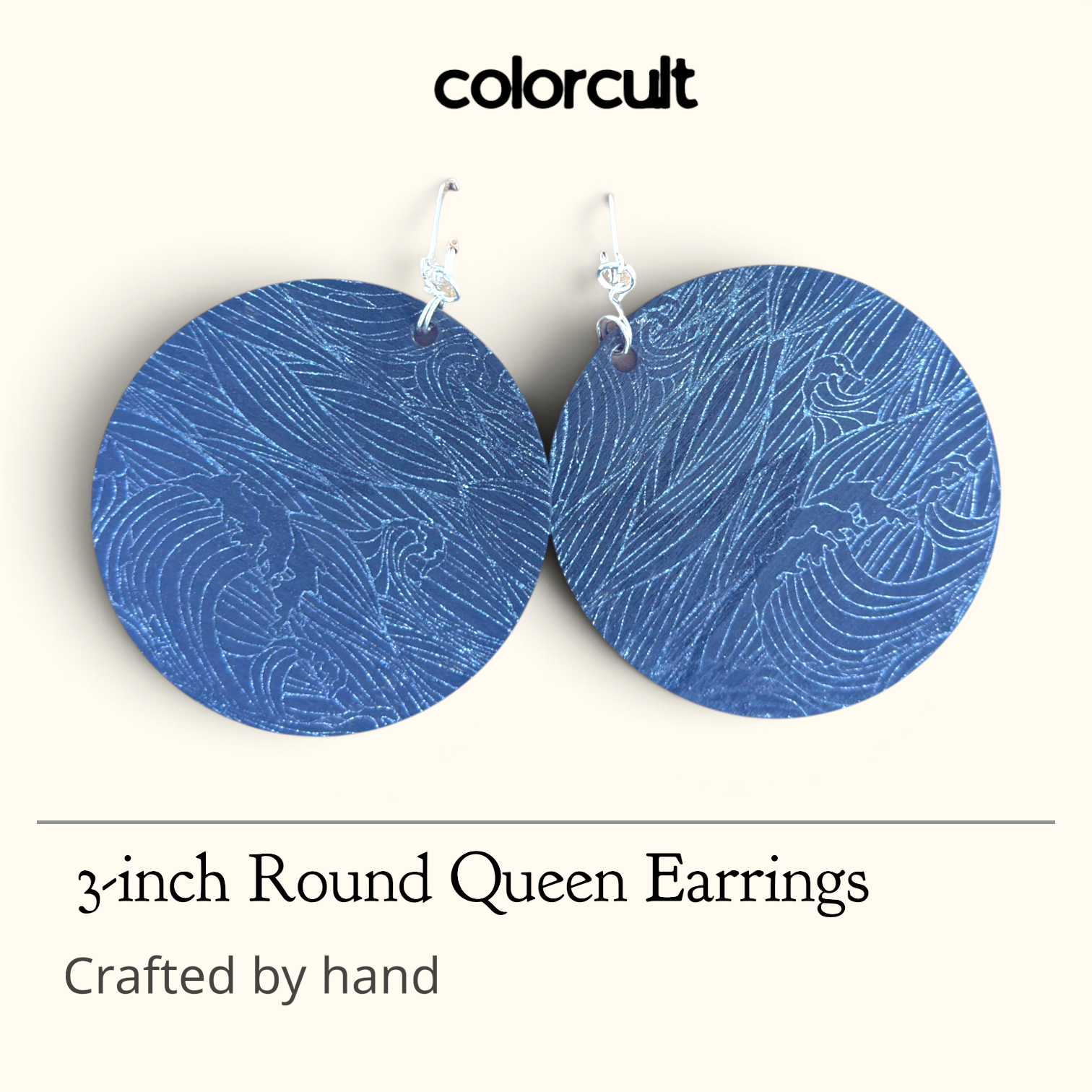 Dark Waters Queen Earrings