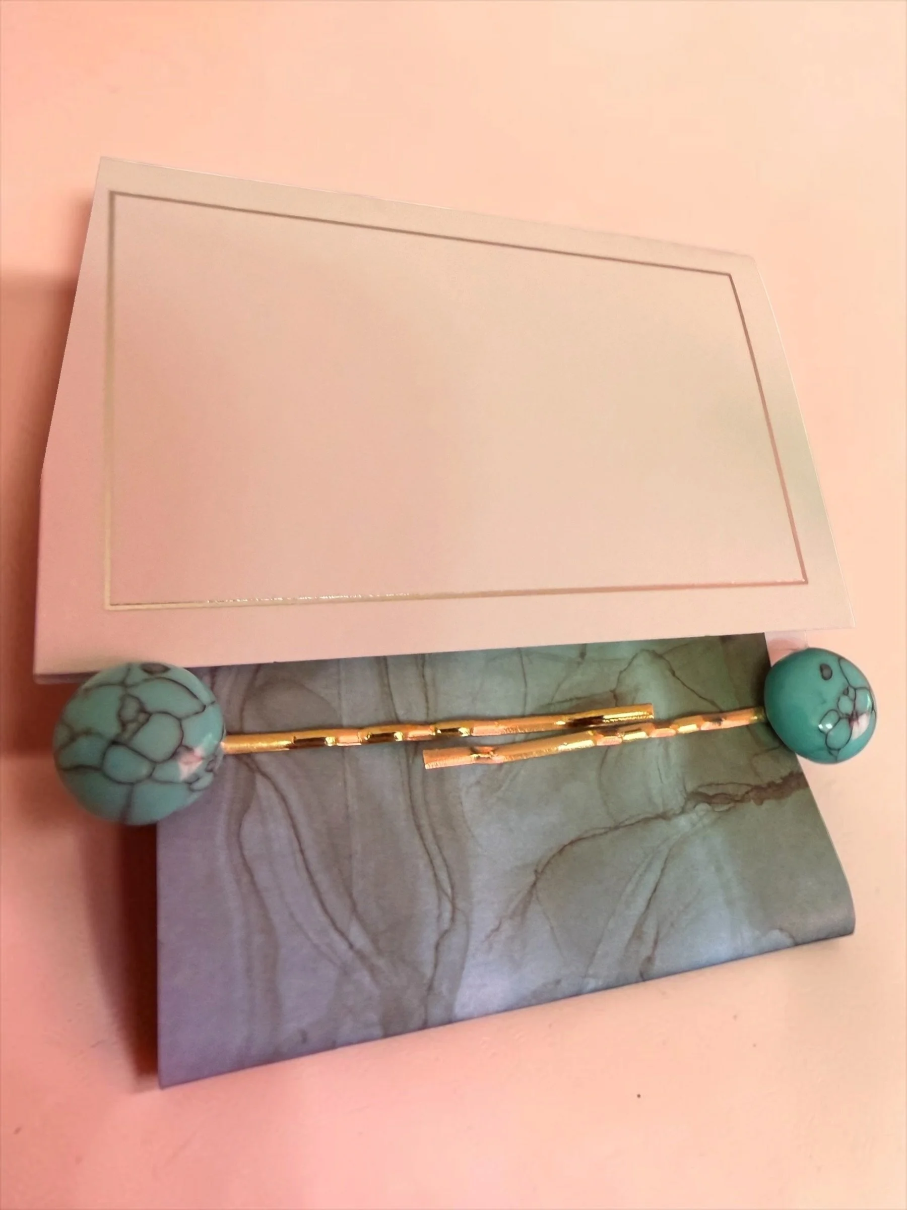 Turquoise & Gold Deluxe Bobby Pin Set (8).JPG