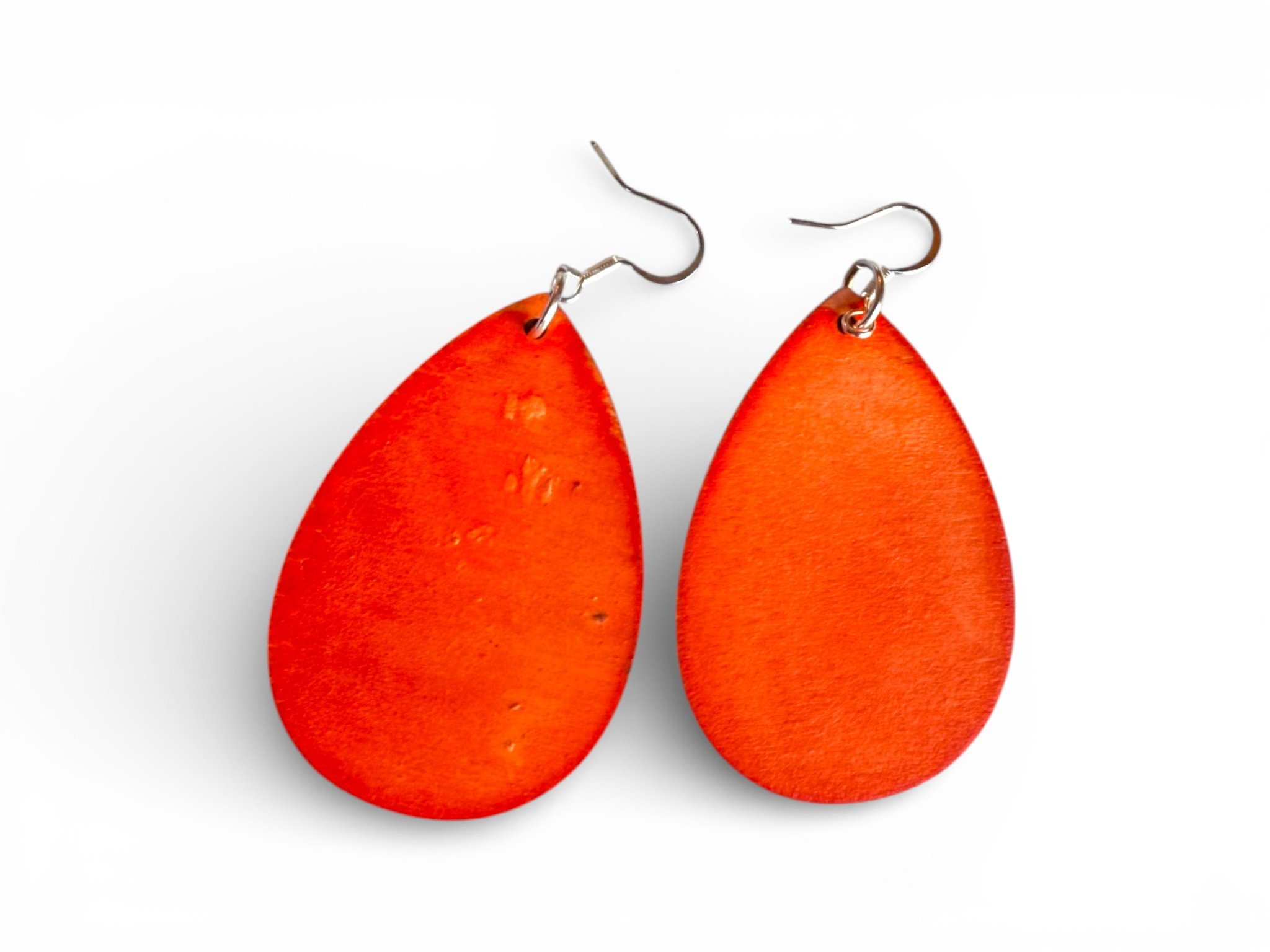 Backside of Sorbet Teardrop Earrings by Color Cult