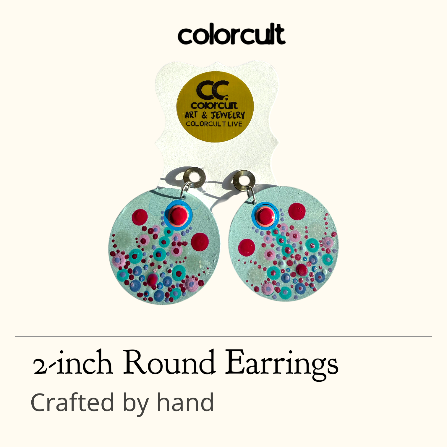 Mandala Sky Earrings