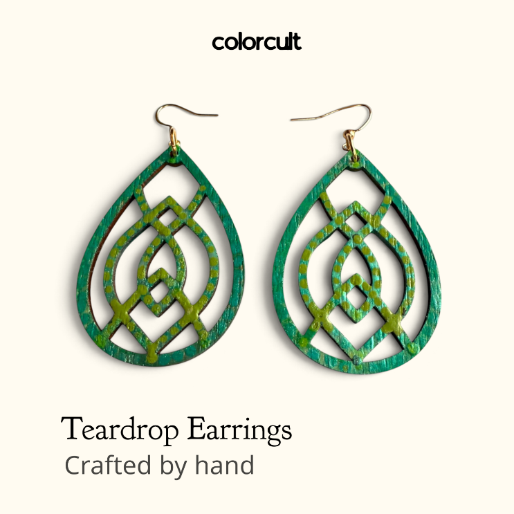 Lumina Cameo Teardrop Earrings