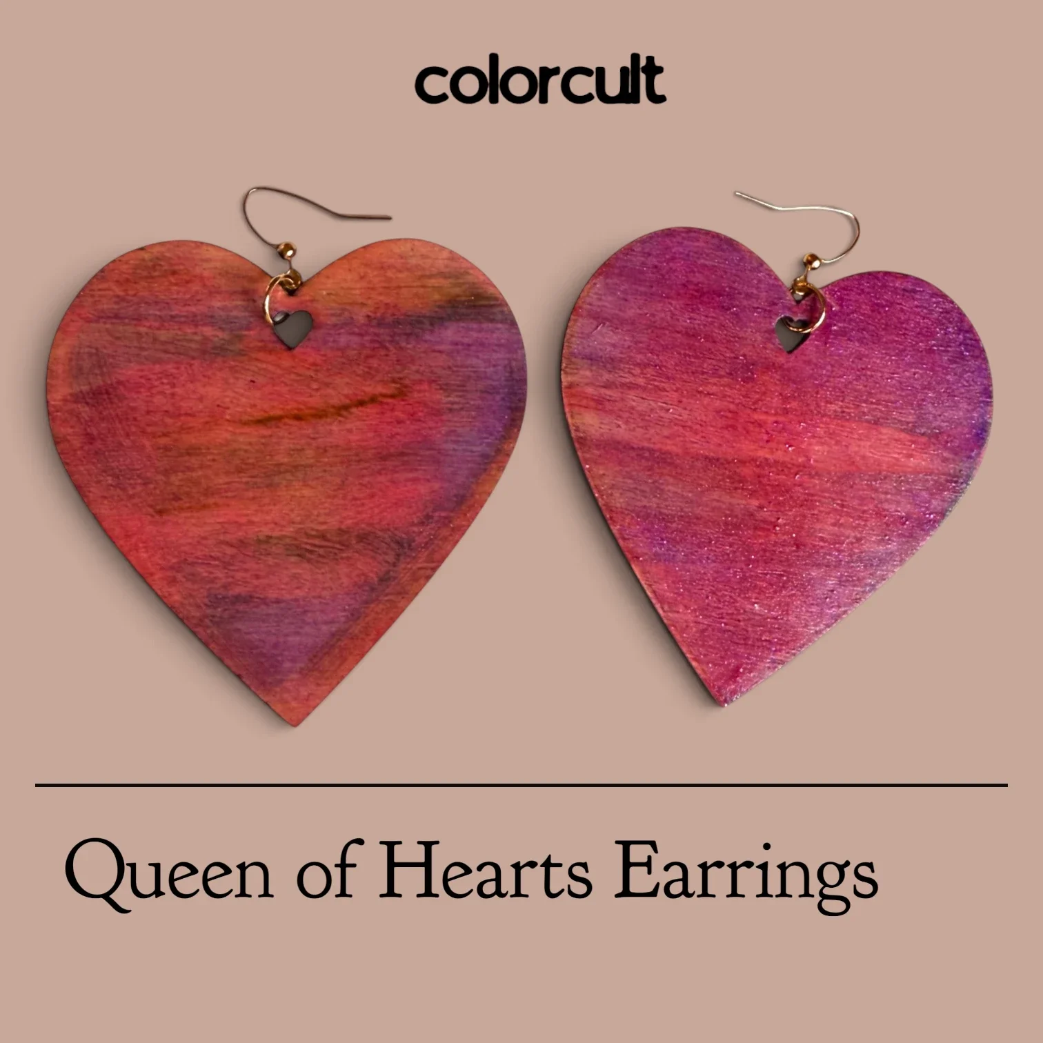 Cariño Queen of Hearts Earrings