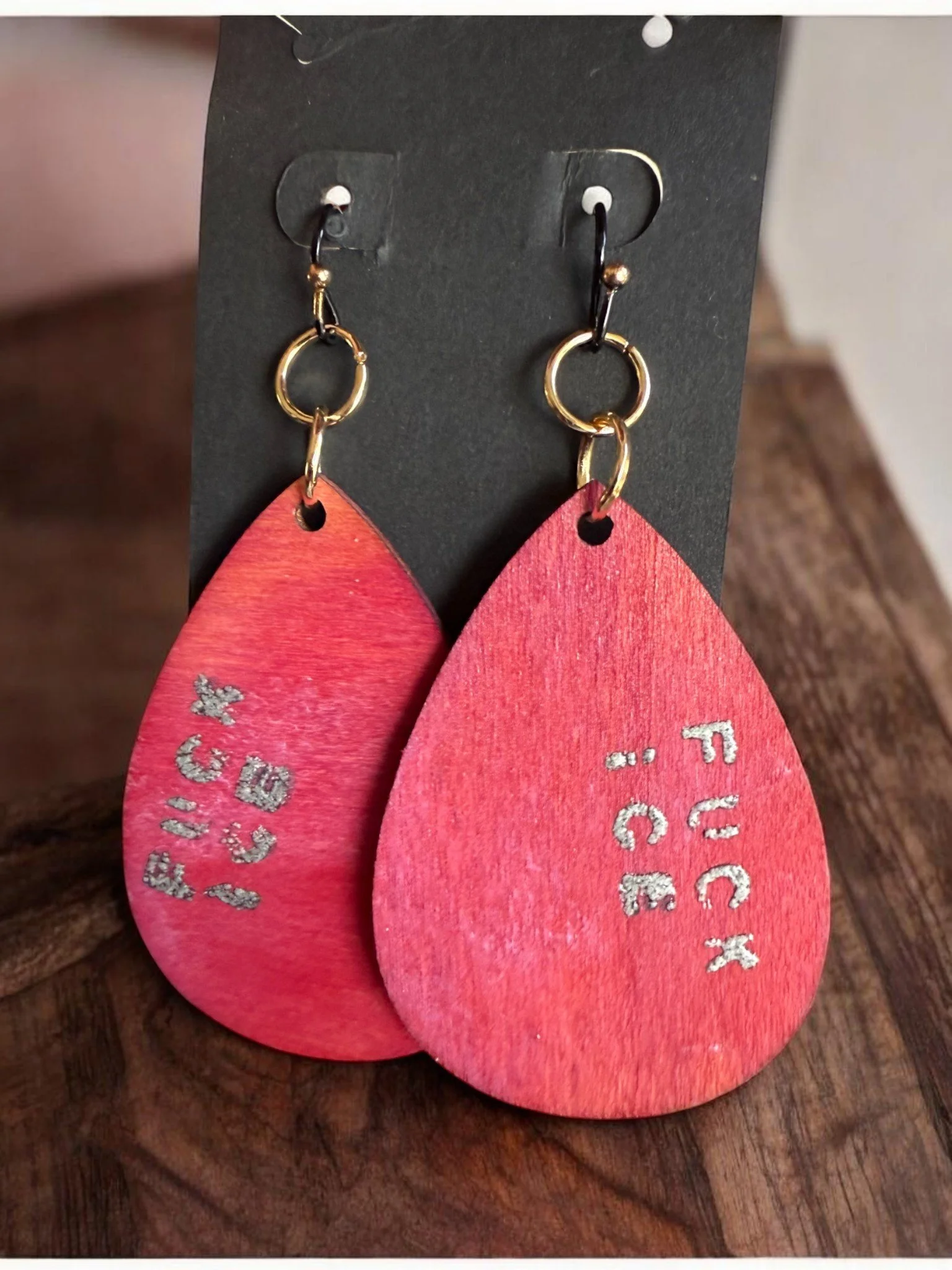 Activist Earrings - Magestapo Uno by Color Cult