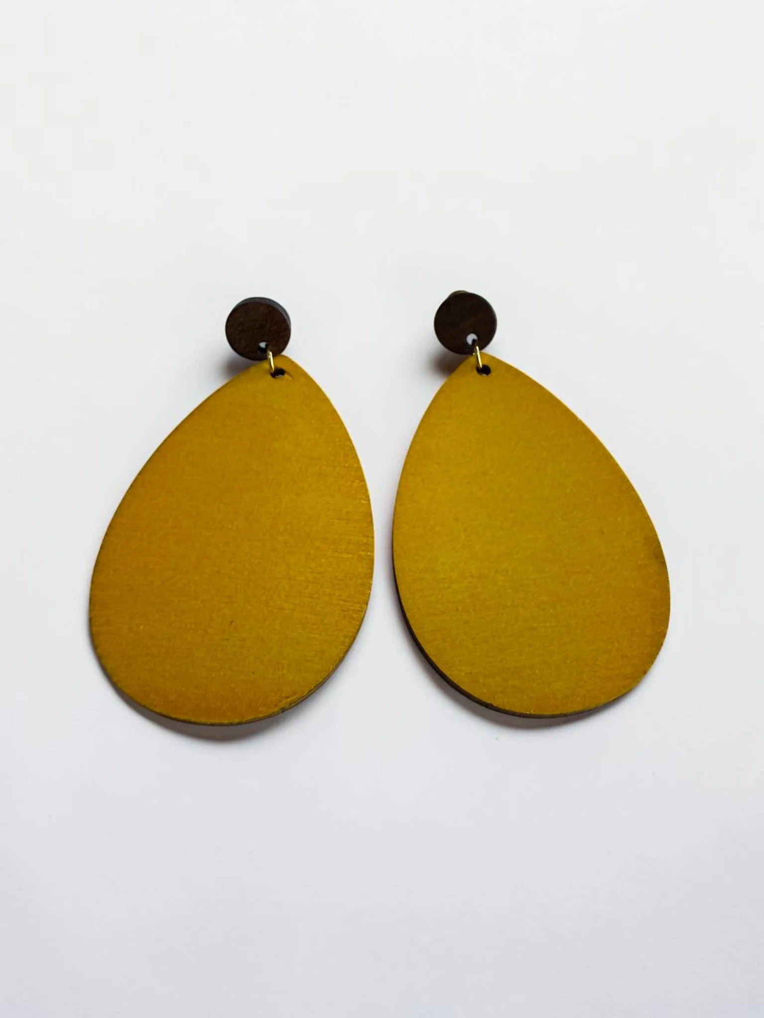 Avocado Arbor Teardrop Earrings by Color Cult