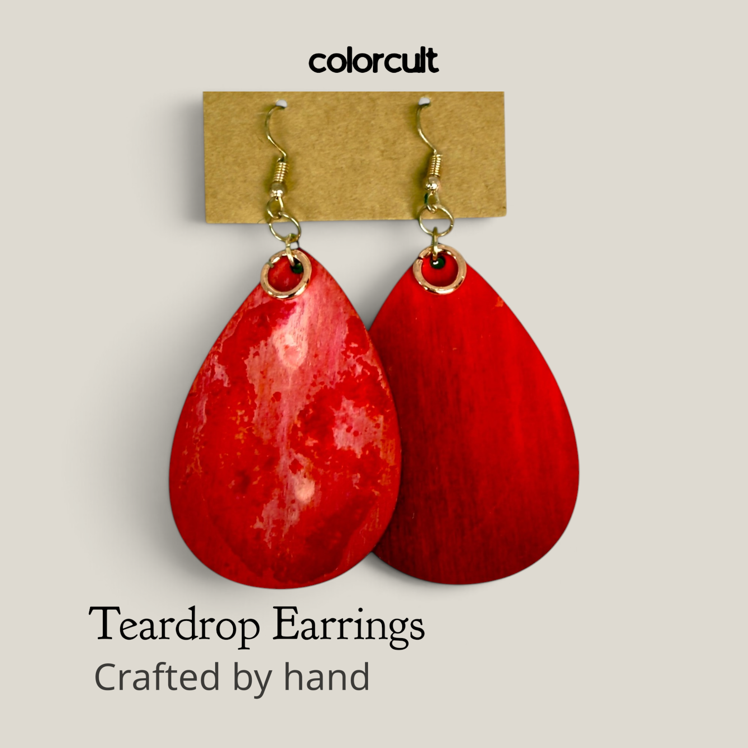 Inferno Teardrop Earrings