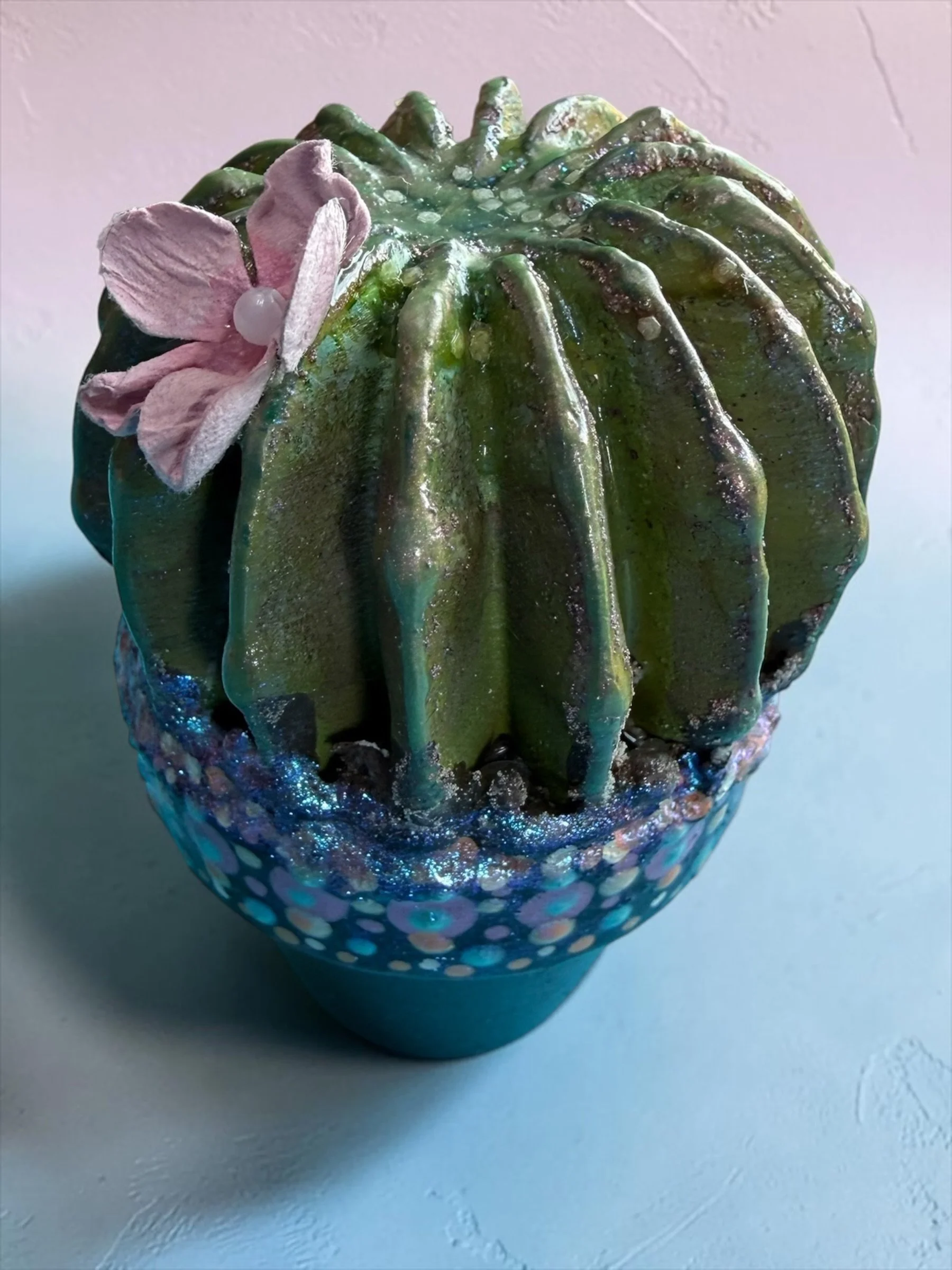 Hand-Casted Cement Cactus - In Bloom 2 (8).JPG