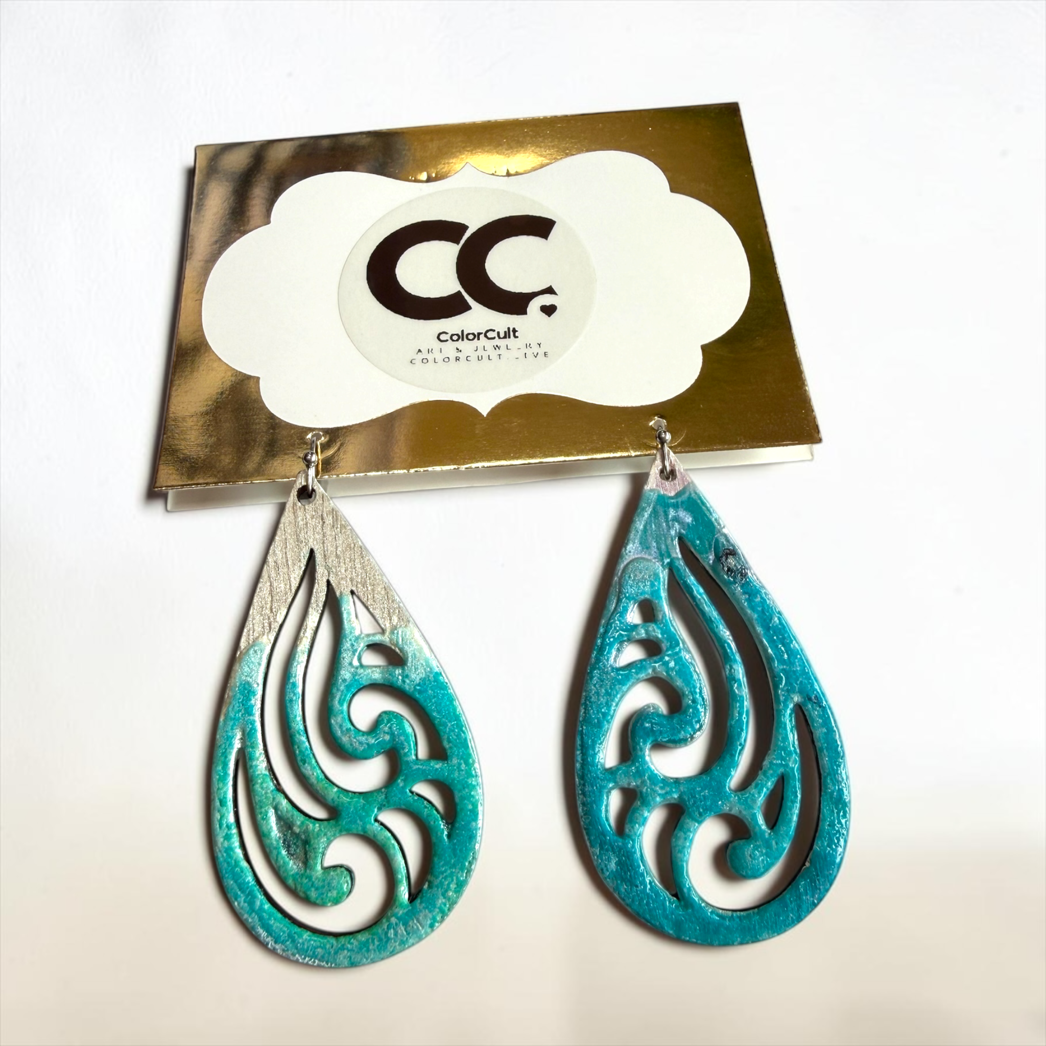 Jaques Cousteau Teardrop Earrings