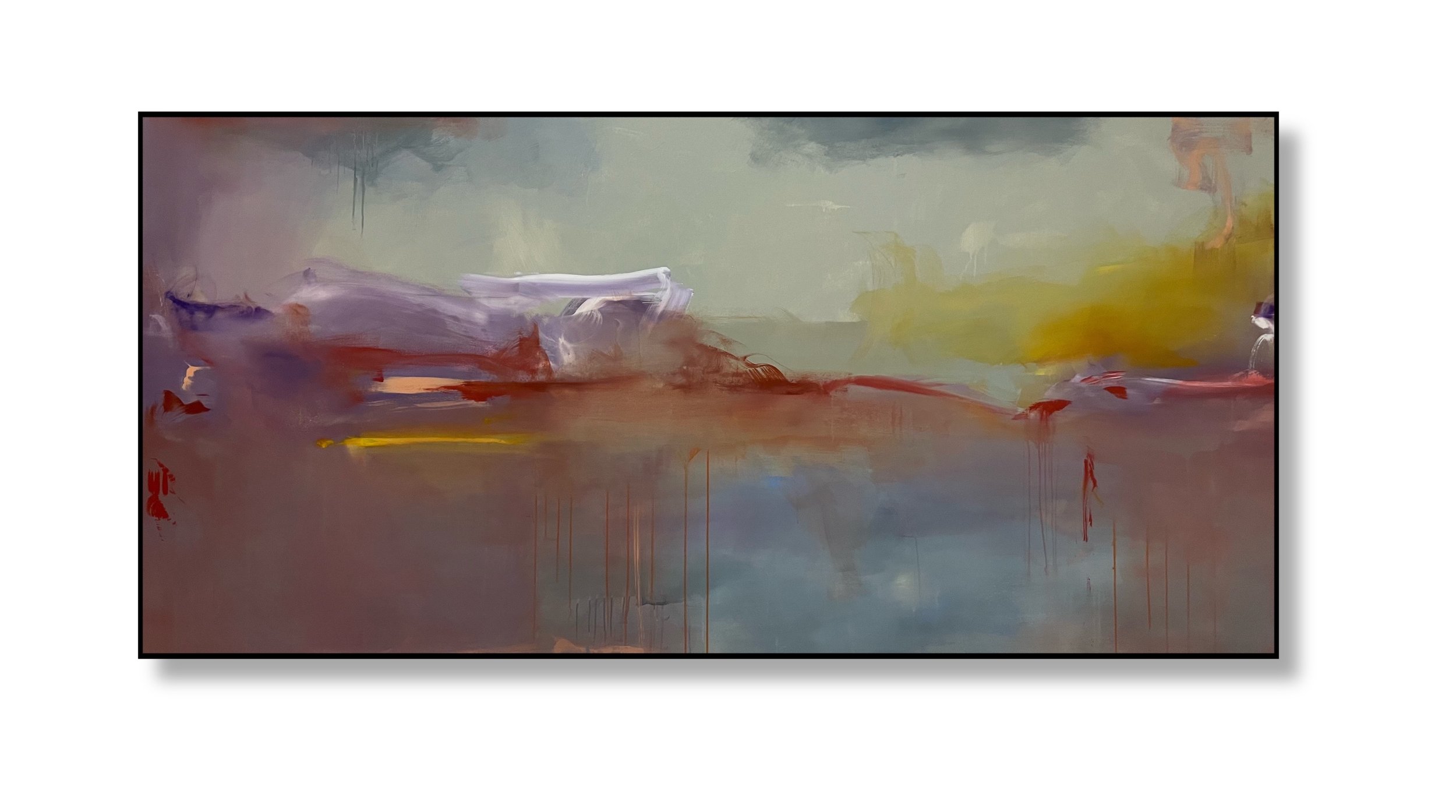 Acrylic on canvas 240 x 115 cm