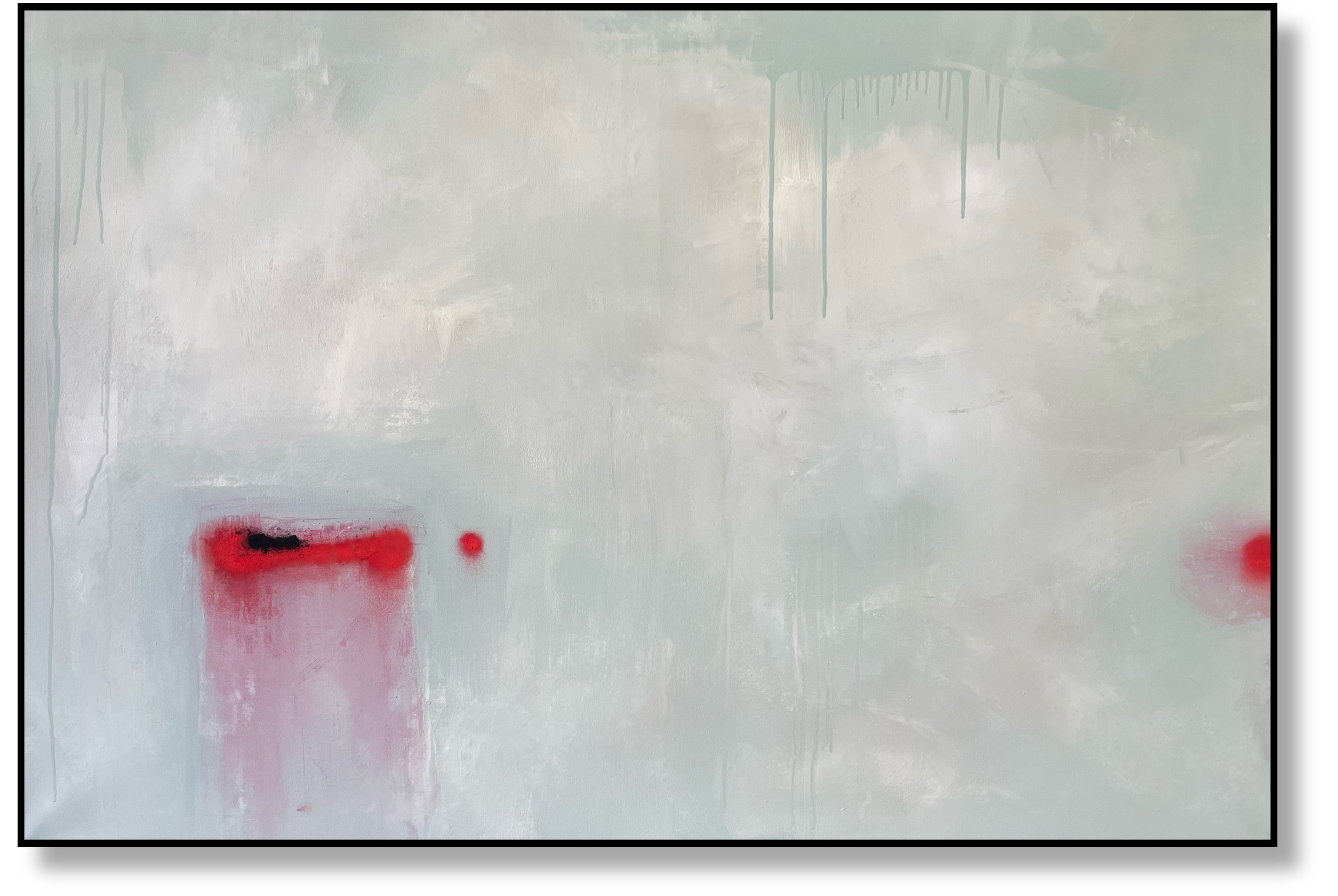 Acrylyc and pure Pigments on canvas 140 x 95