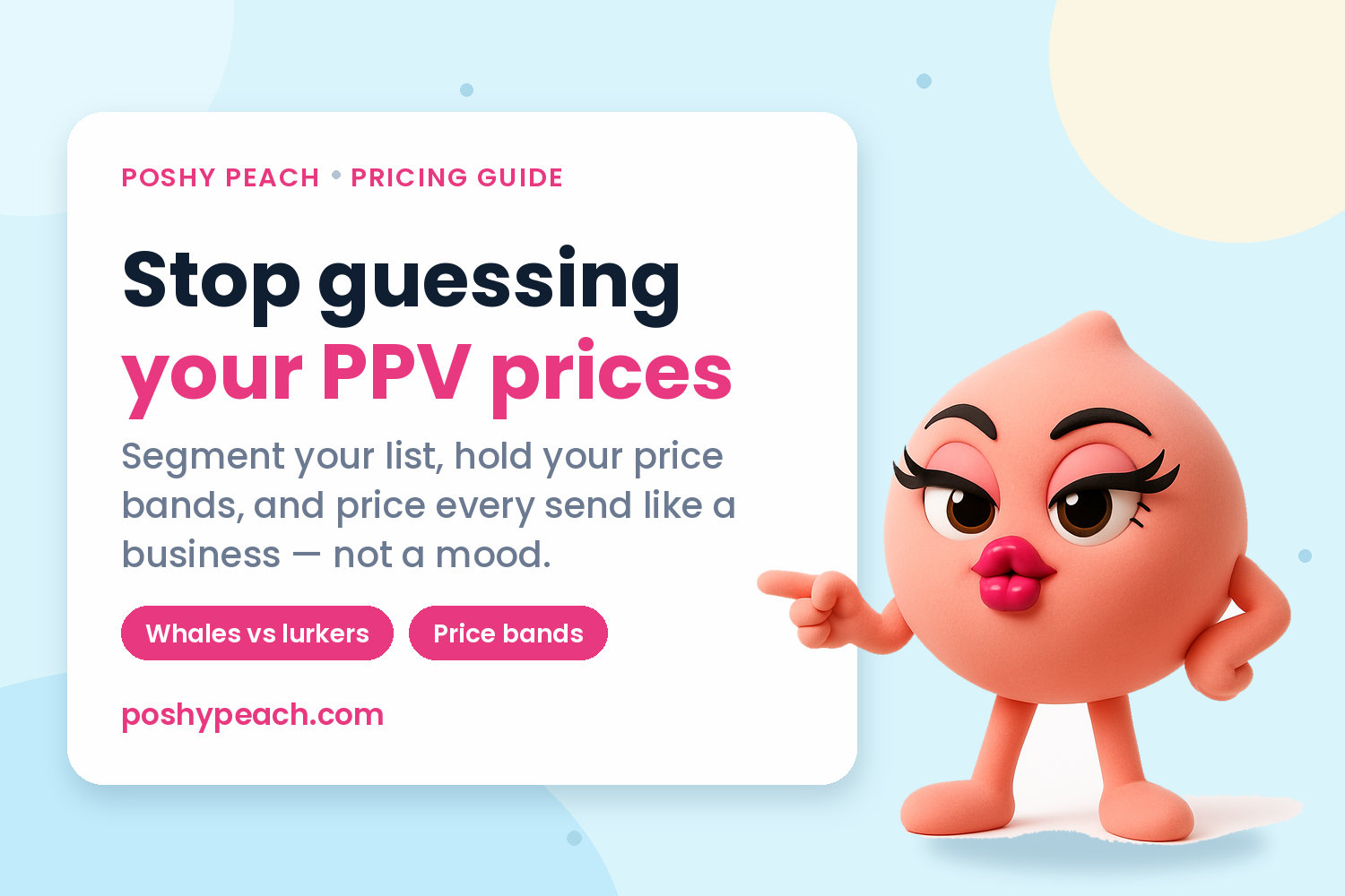 Stop Guessing Your PPV Prices: The Framework Top Creators Use to Price Every Message