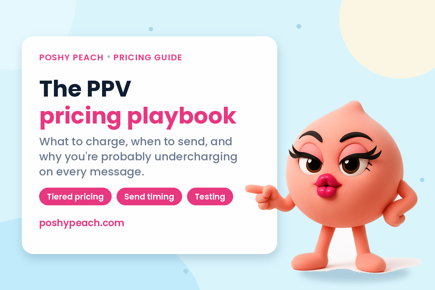 The PPV Pricing Playbook: What to Charge, When to Send, and Why You're Probably Undercharging