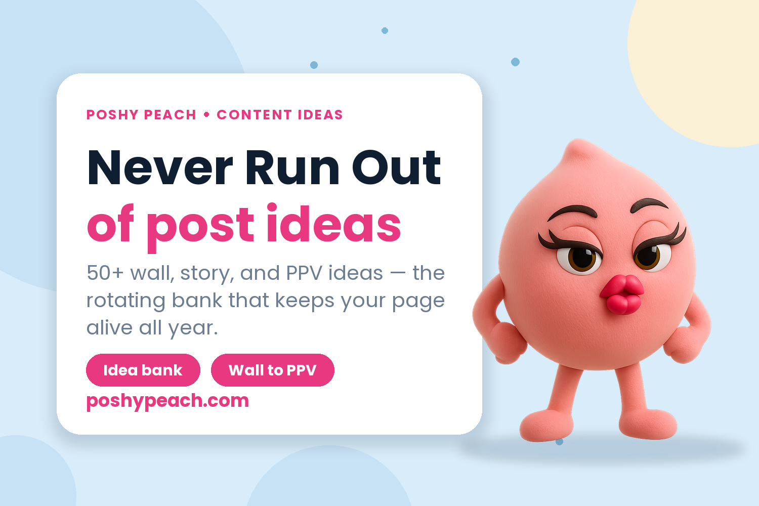 OnlyFans Post Ideas: 50+ Ways to Fill Your Wall, Stories, and PPV Queue