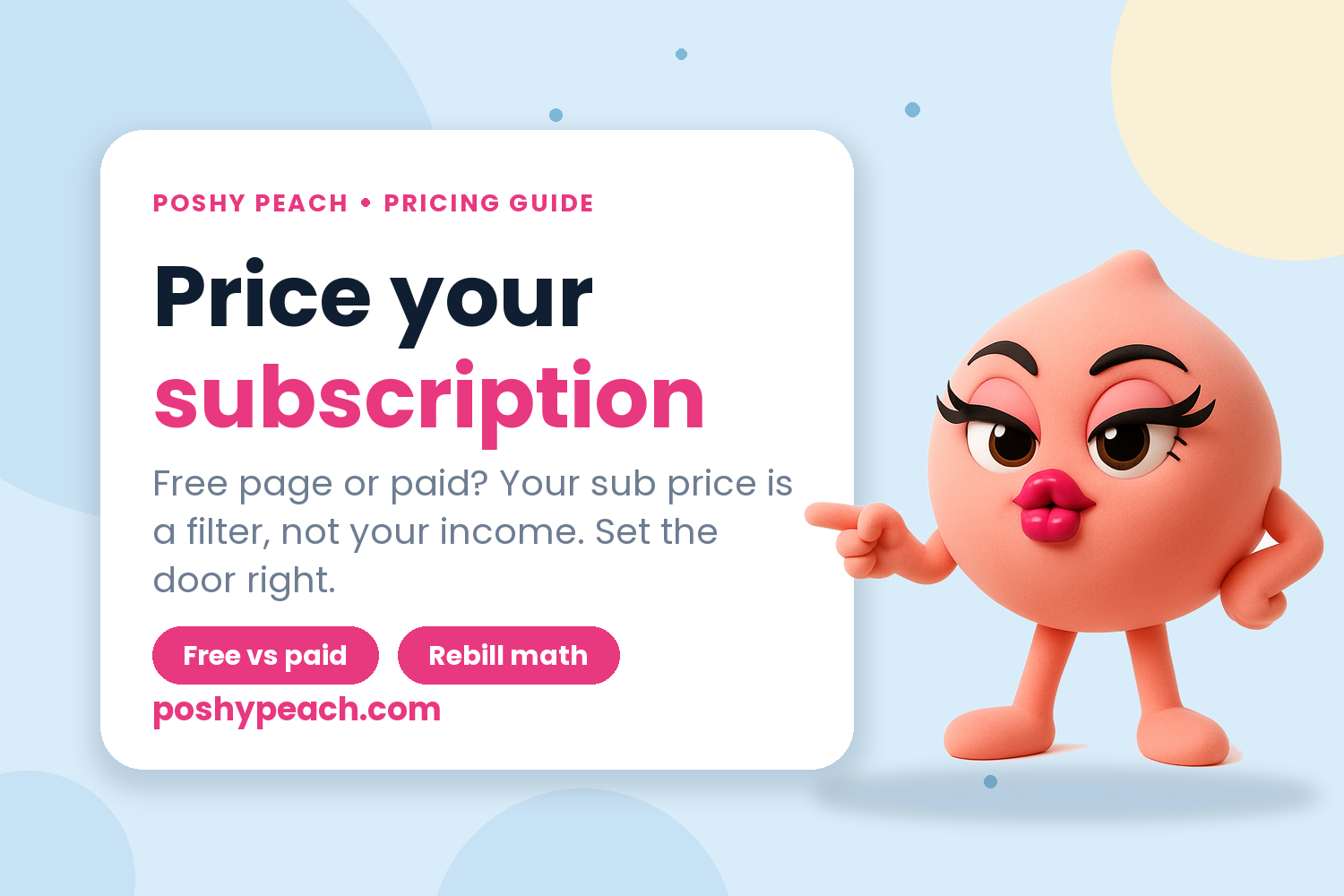 How Much Should You Charge for Your OnlyFans Subscription? (Free vs. Paid, Solved)